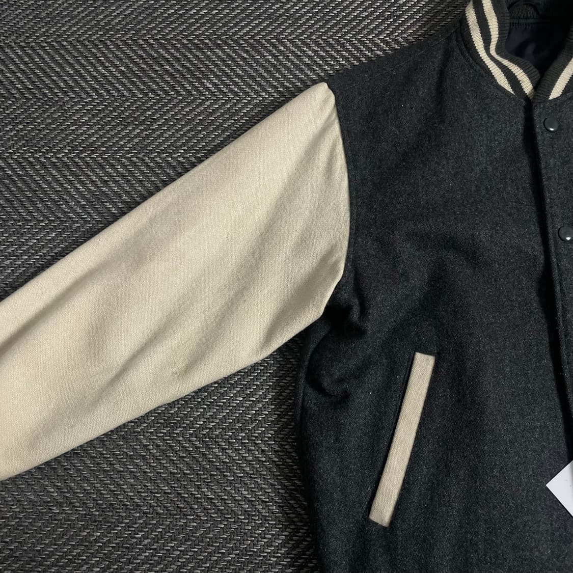 일본 빈티지 모직 바시티 자켓o 3511 상품이미지4