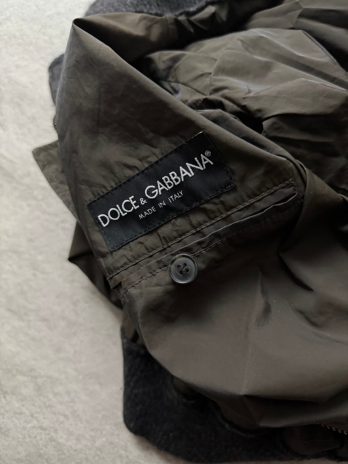 돌체앤가바나 퀄팅 블루종자켓 상품이미지9