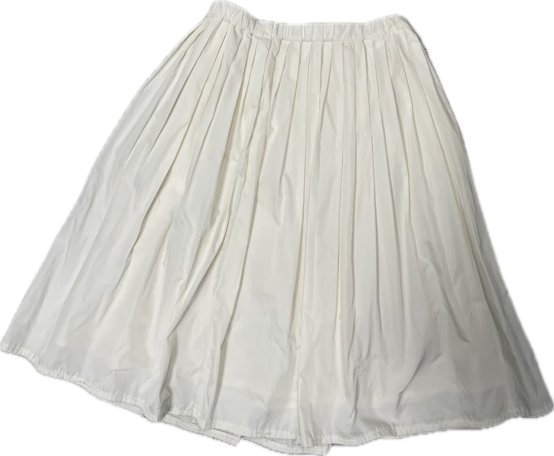 화이트플리츠스커트white pleated skirt 상품이미지1
