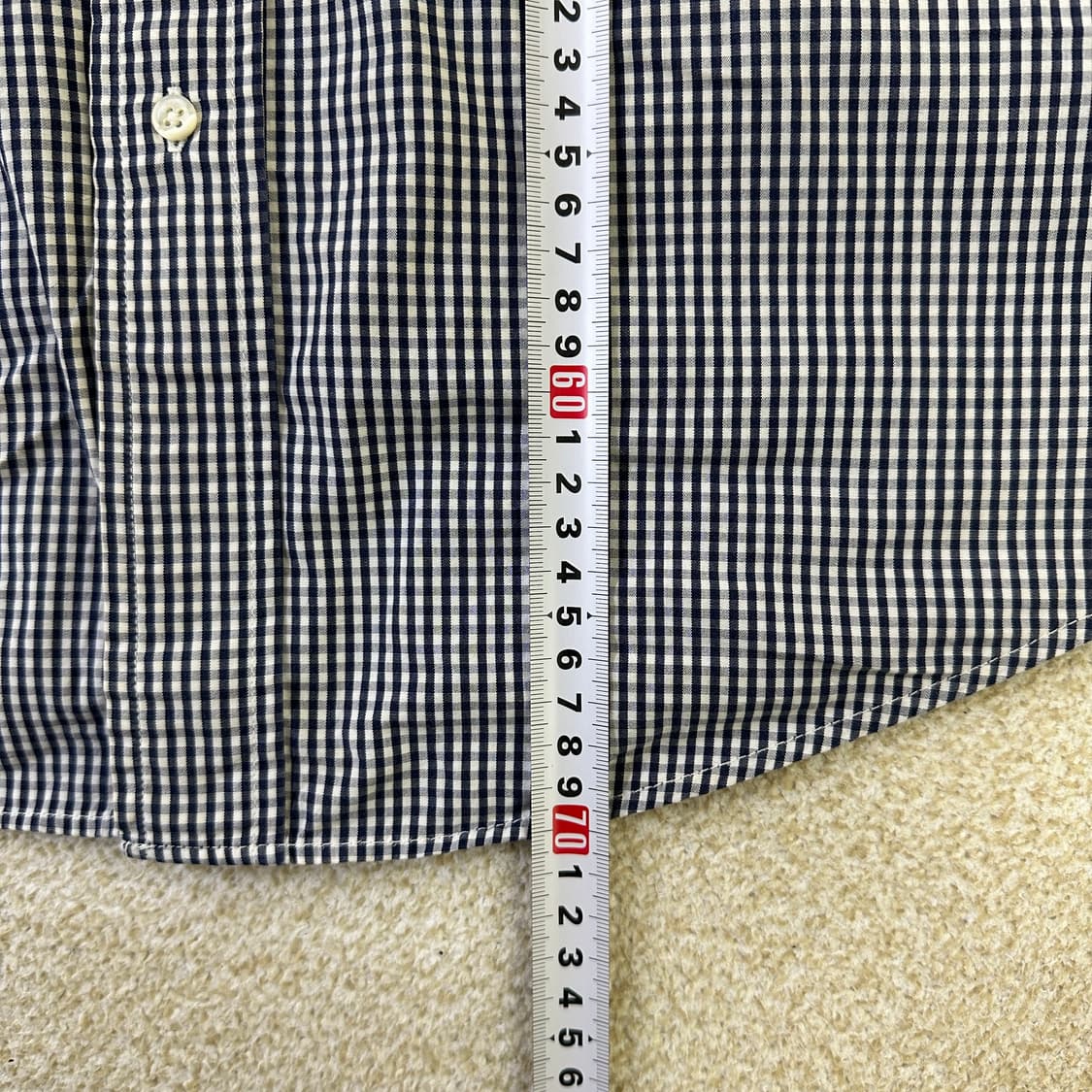 80 폴로랄프로렌 네이비 체크 반팔0323D 상품이미지6