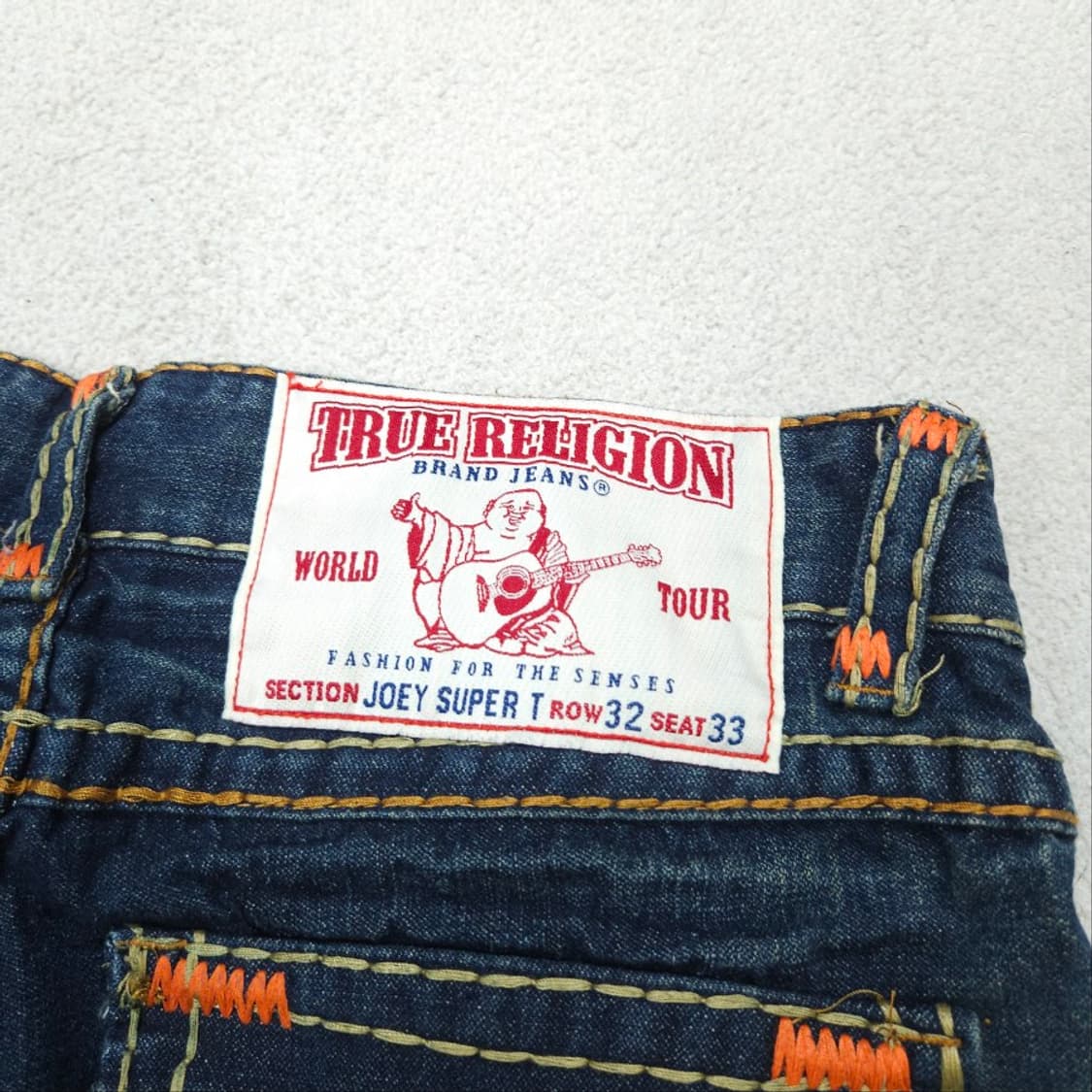 트루릴리전 조이슈퍼T 데님 팬츠 32/33 상품이미지7