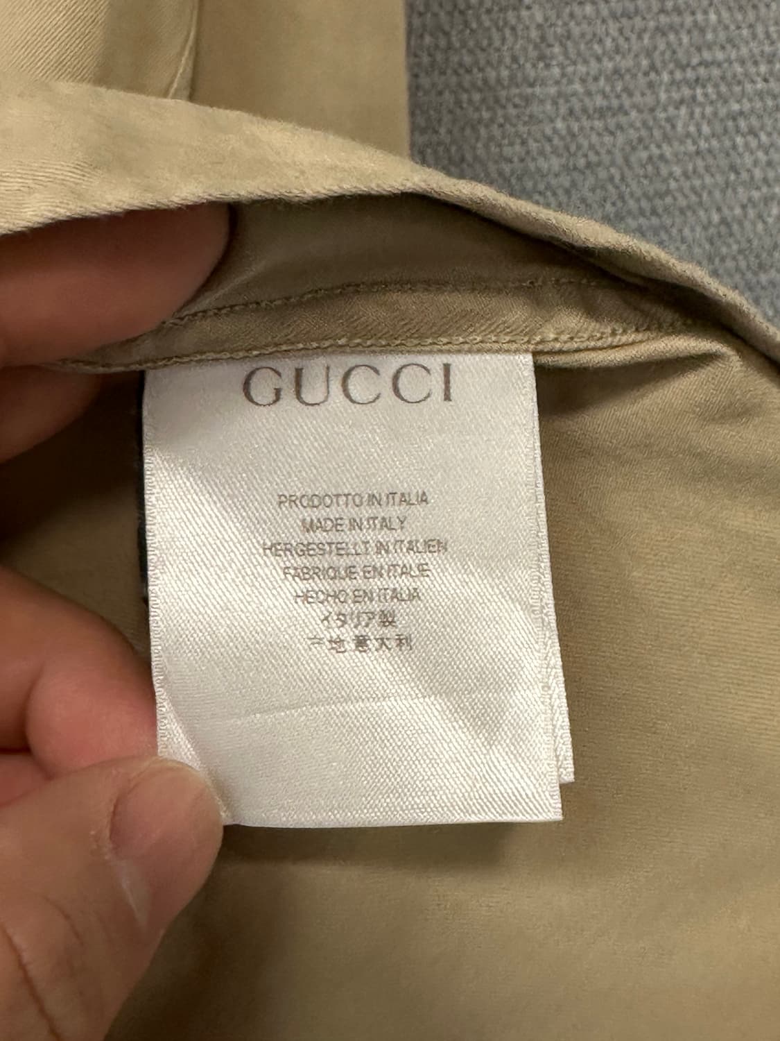 OLD GUCCI 구찌 슬림핏 셔츠 상품이미지5