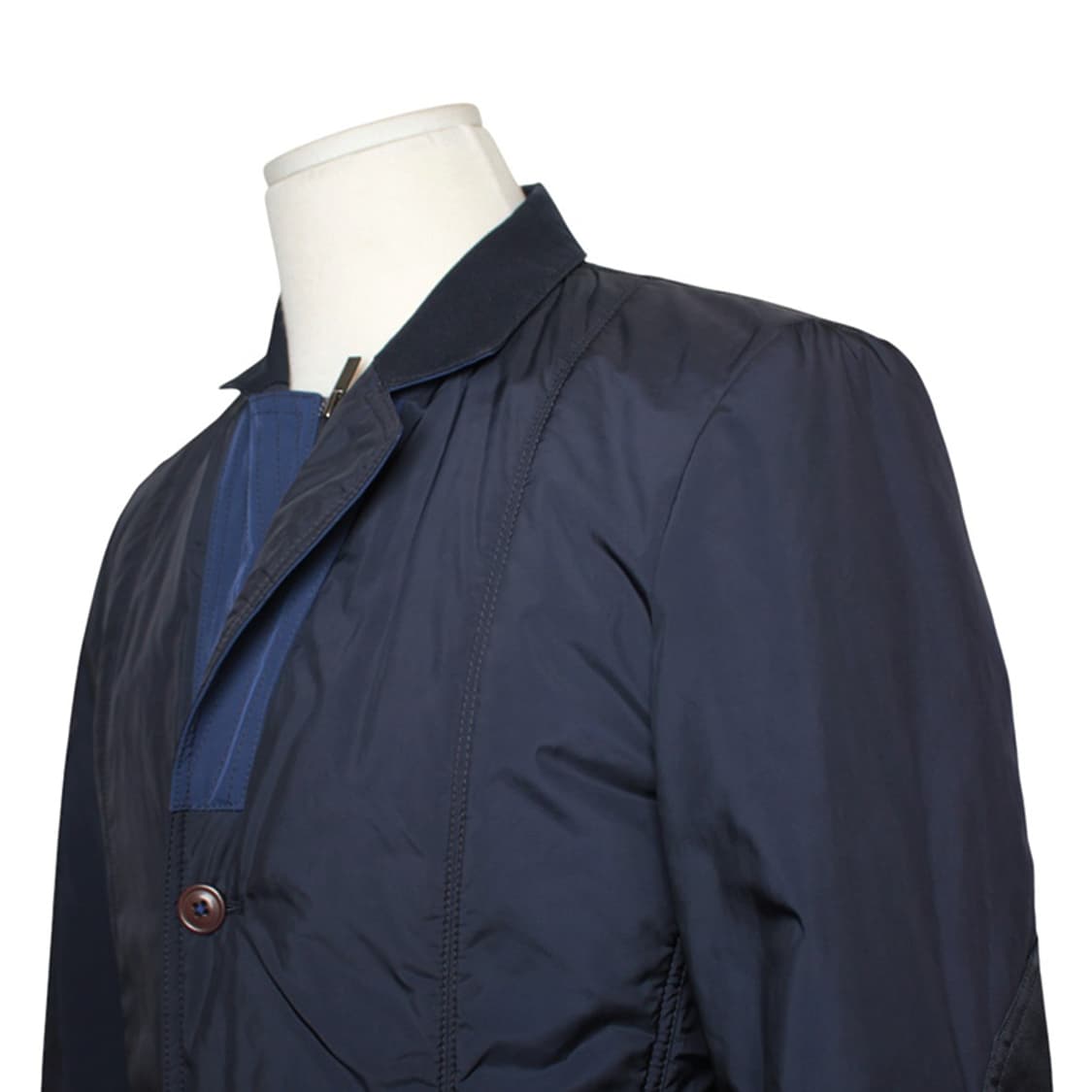 타임 포스트모던 네이비 트림 스포티 남성 자켓 100 상품이미지4