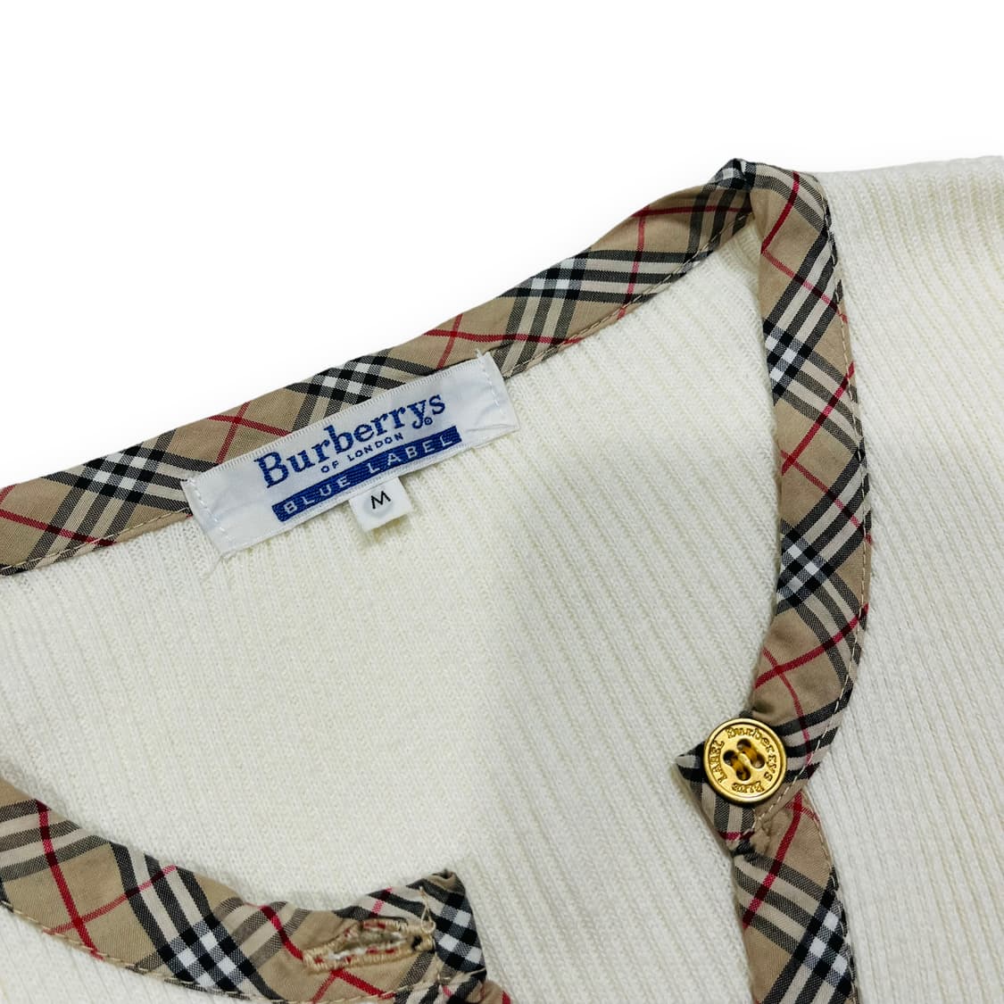 Burberry 90s Nova Check Slim Cardigan 상품이미지4