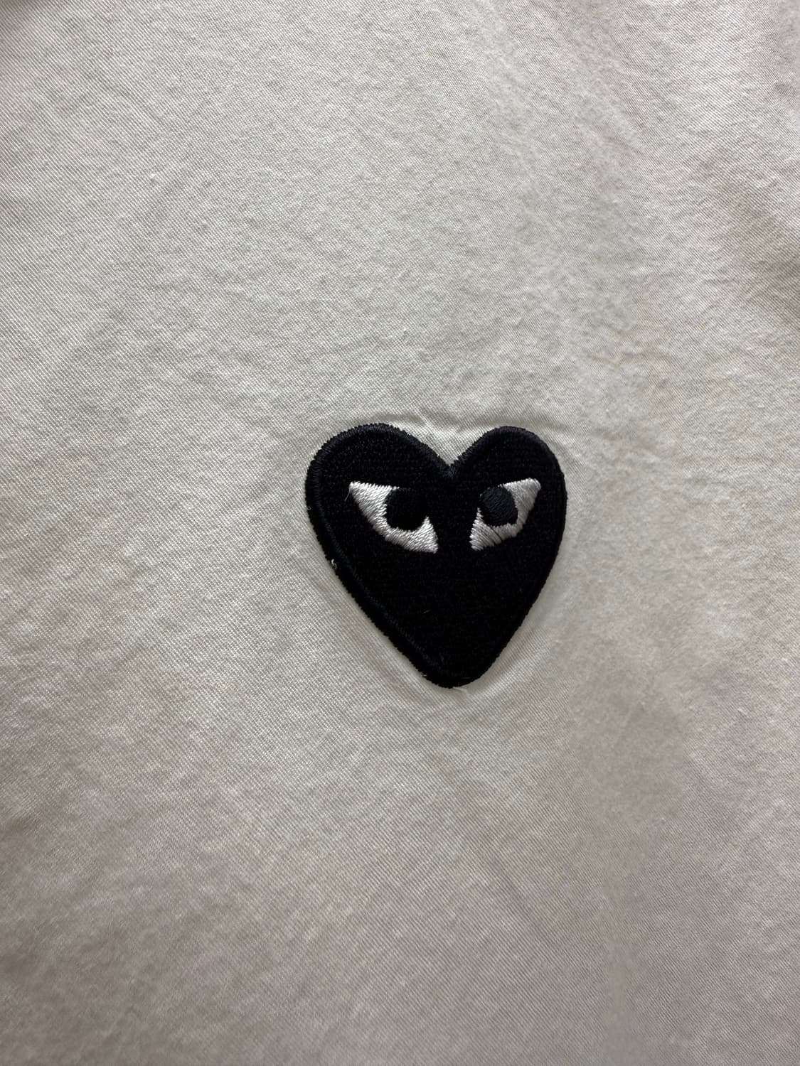 꼼데가르송 화이트 블랙와펜 셔츠 상품이미지3