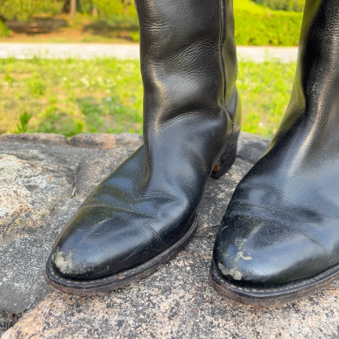 굿이어 Goodyear 블랙 플레인 웨스턴 부츠 상품이미지7