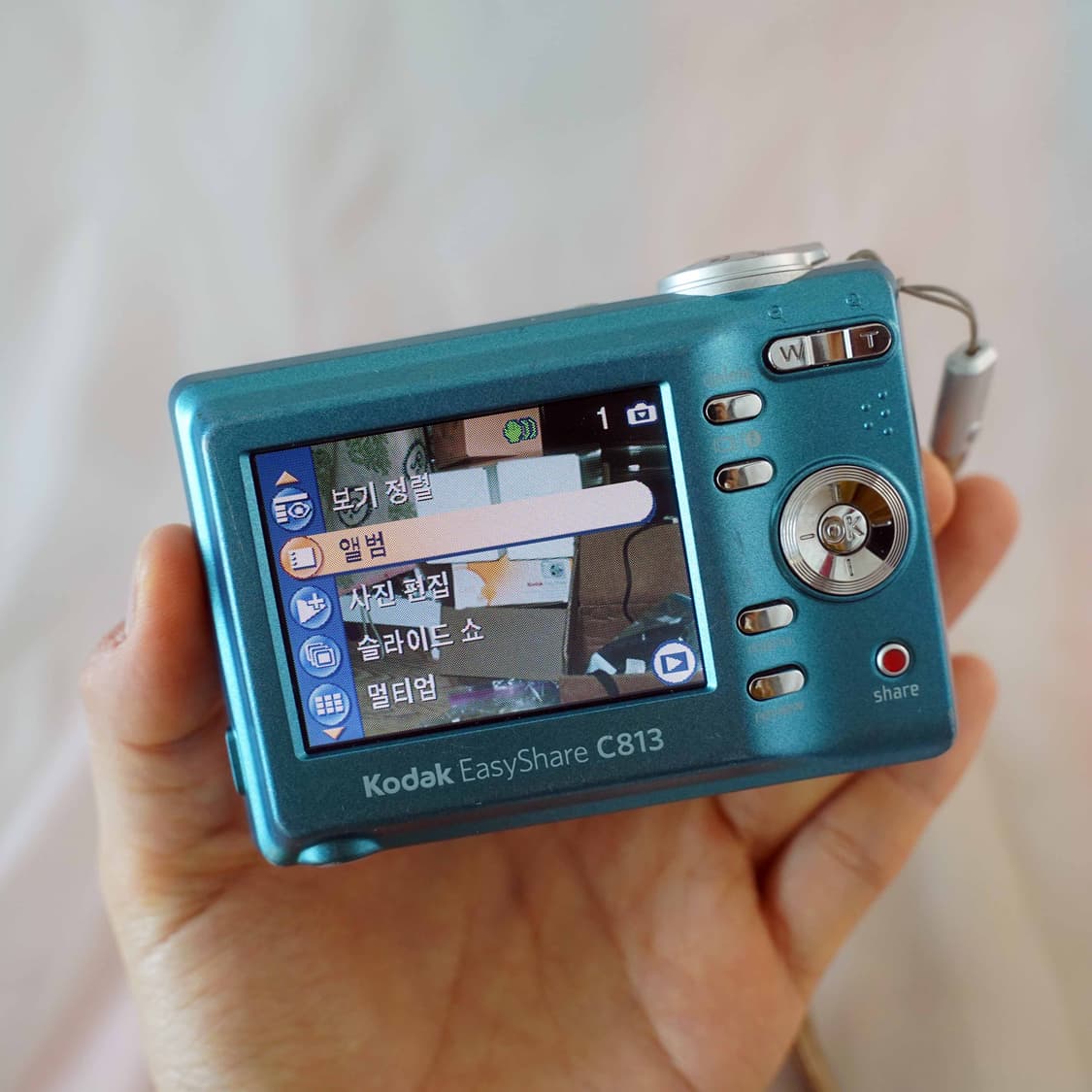 코닥 이지쉐어 C813 블루 Kodak Easyshare C813  ​ 상품이미지3