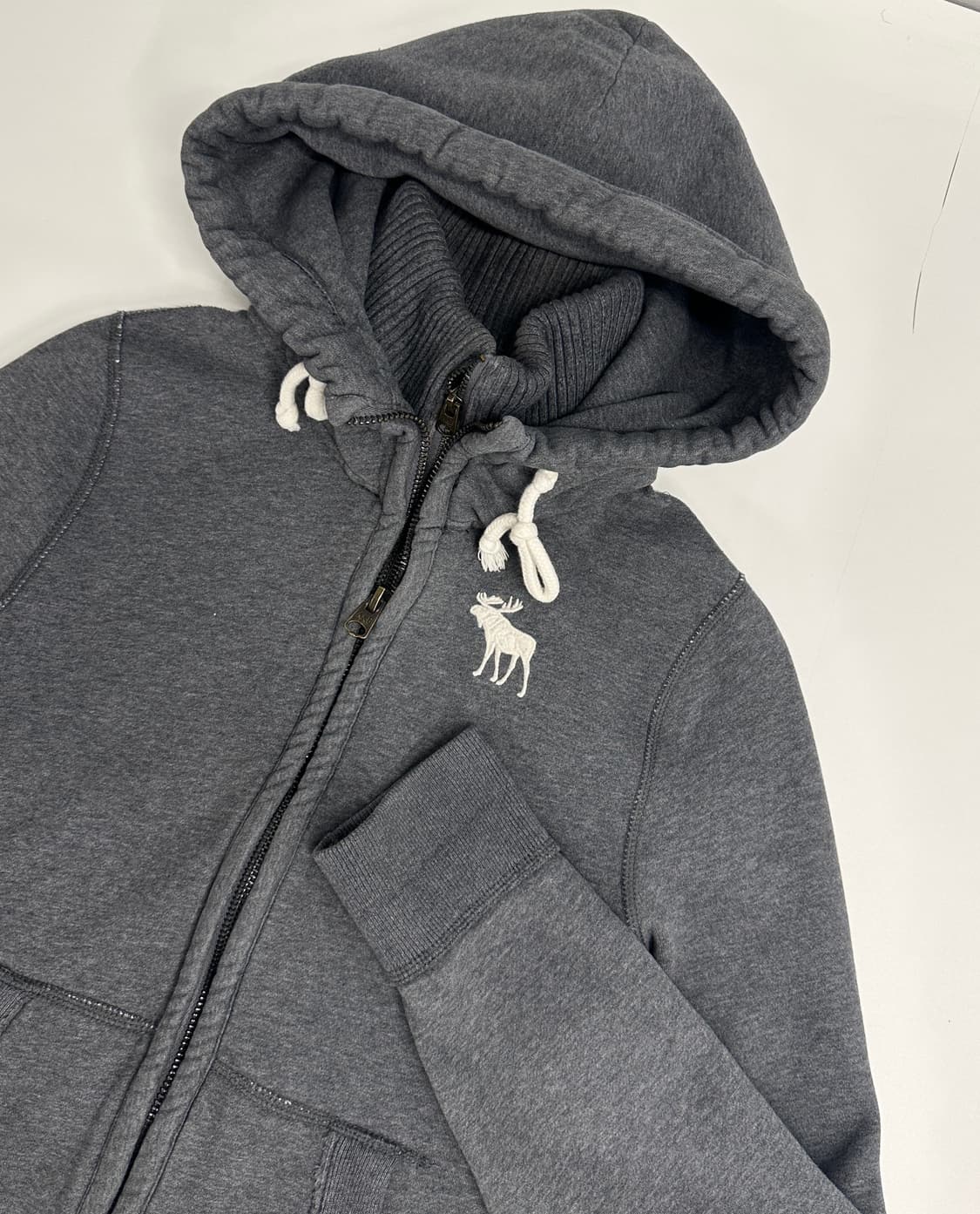 아베크롬비 순록 더블지퍼 후드집업  상품이미지1