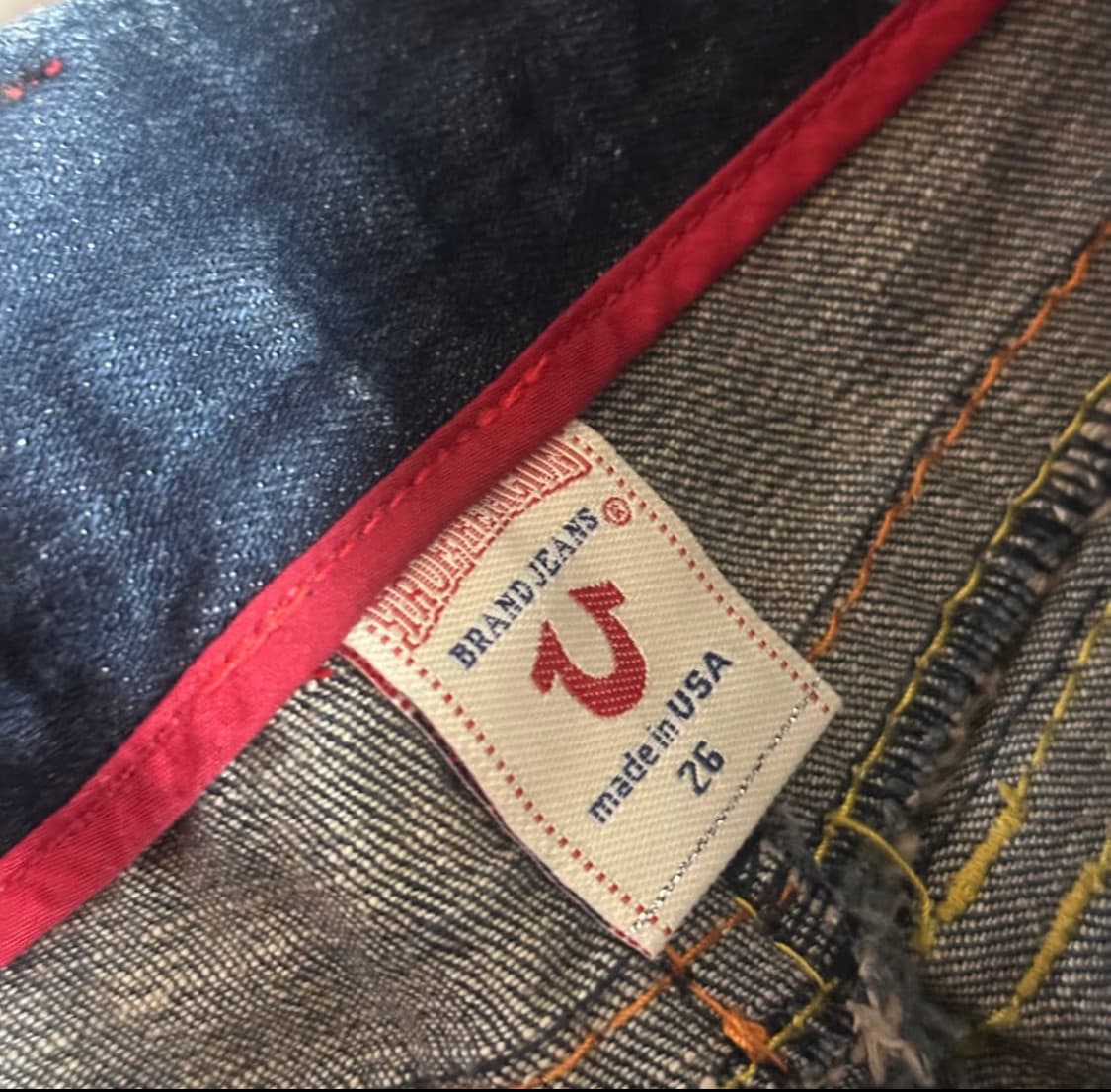 True religion 로우라이즈 반바지 판매 상품이미지4