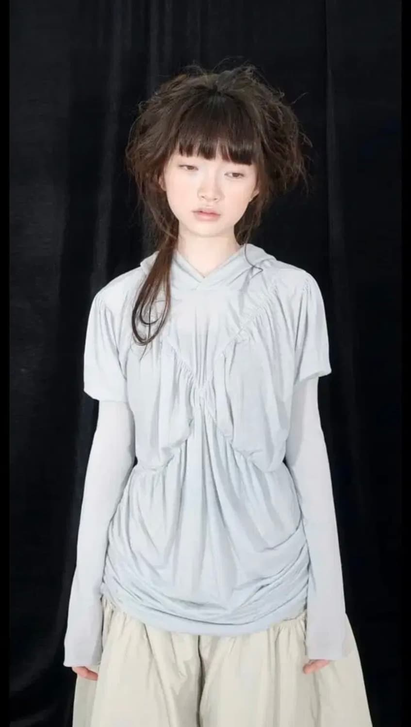 구함 샵페어리 드레이프 후드 상품이미지1