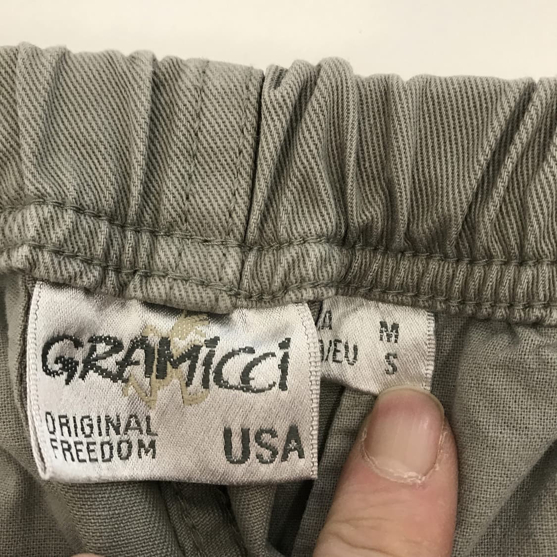 그라미치 9부 벨티드 워크팬츠 [M] 상품이미지5