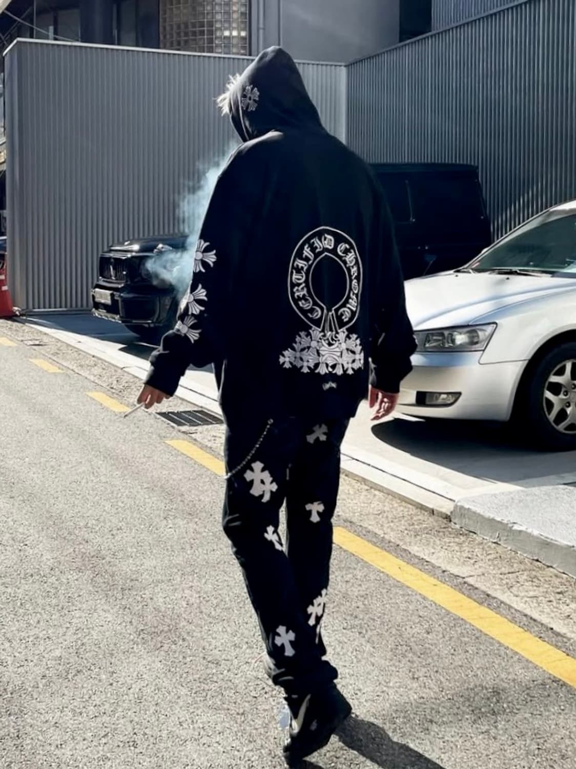 [XXL] 크롬하츠 X 드레이크 러버 보이 후드 마이애미 익스클루시브 상품이미지2