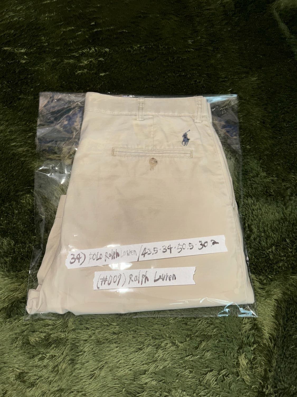 [34] 폴로 랄프로렌 재팬 워시드 치노 쇼츠 베이지 상품이미지10