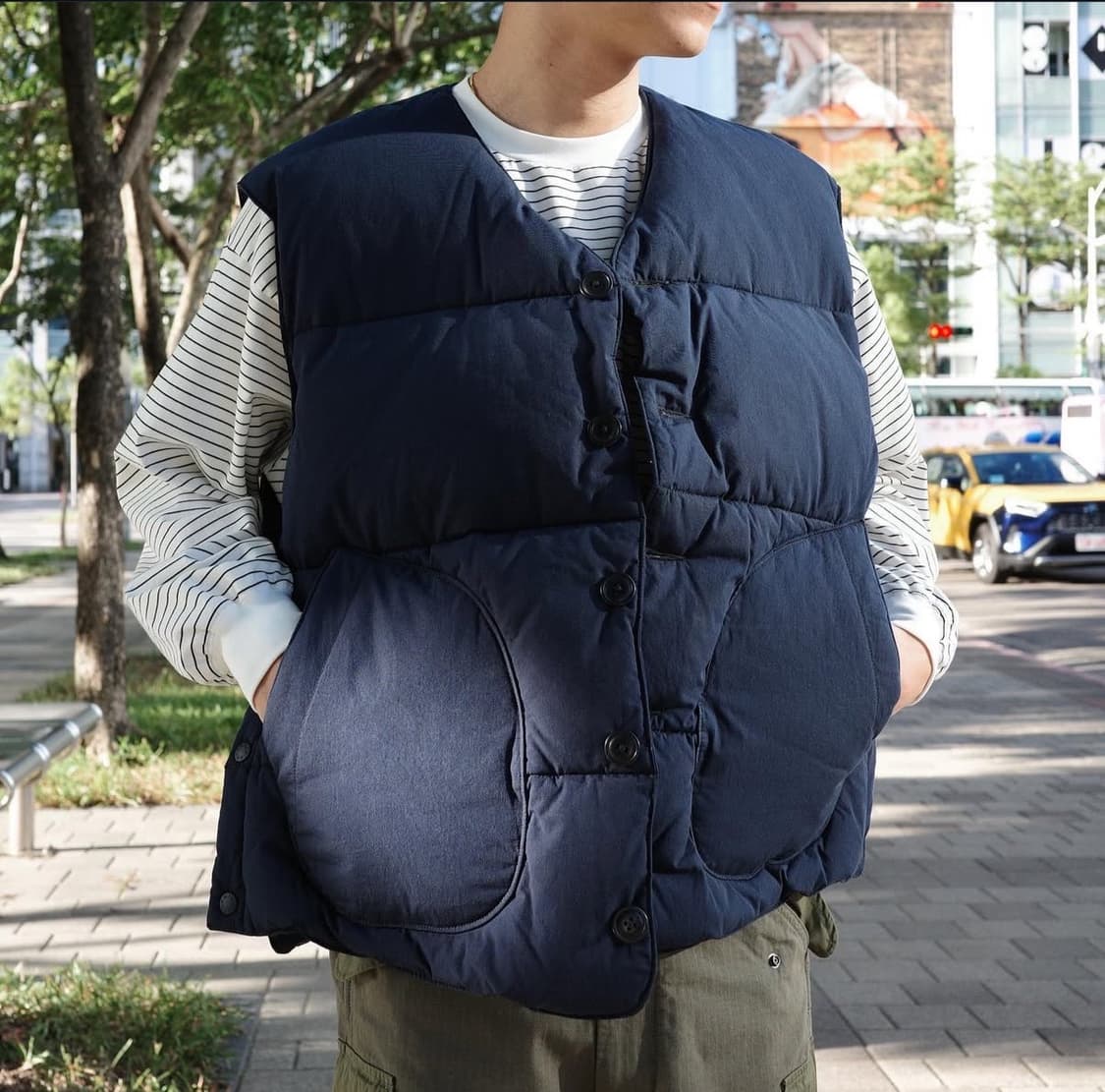 나나미카 패딩 다운베스트 s 상품이미지4