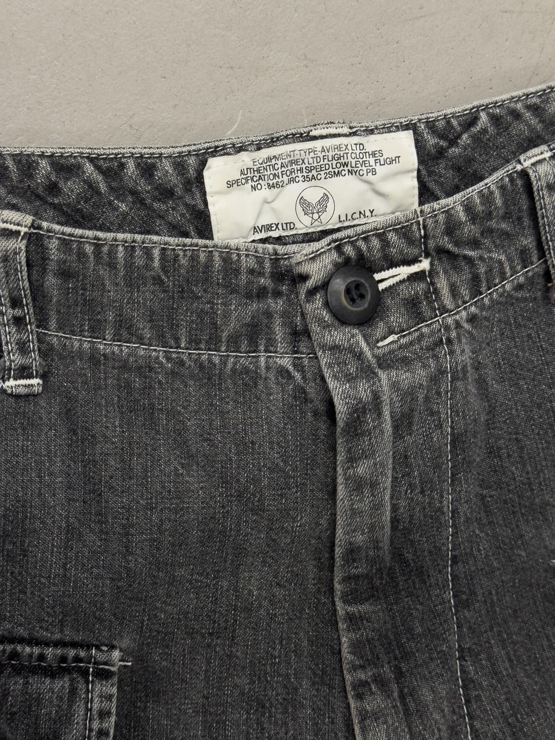 아비렉스 데님 카고 팬츠 상품이미지4