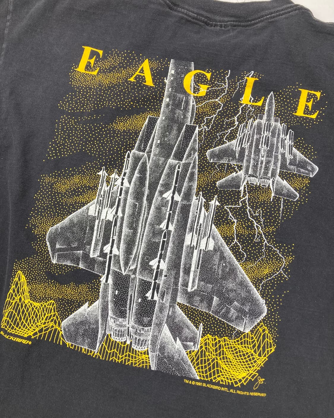 90s Single Stitched Tee (black) 상품이미지7
