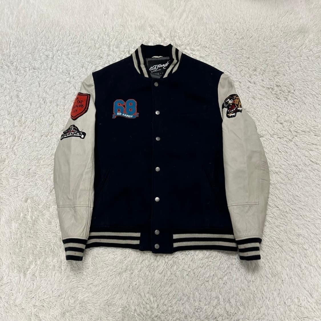 에디하디 레더 암바시티 자켓 상품이미지1