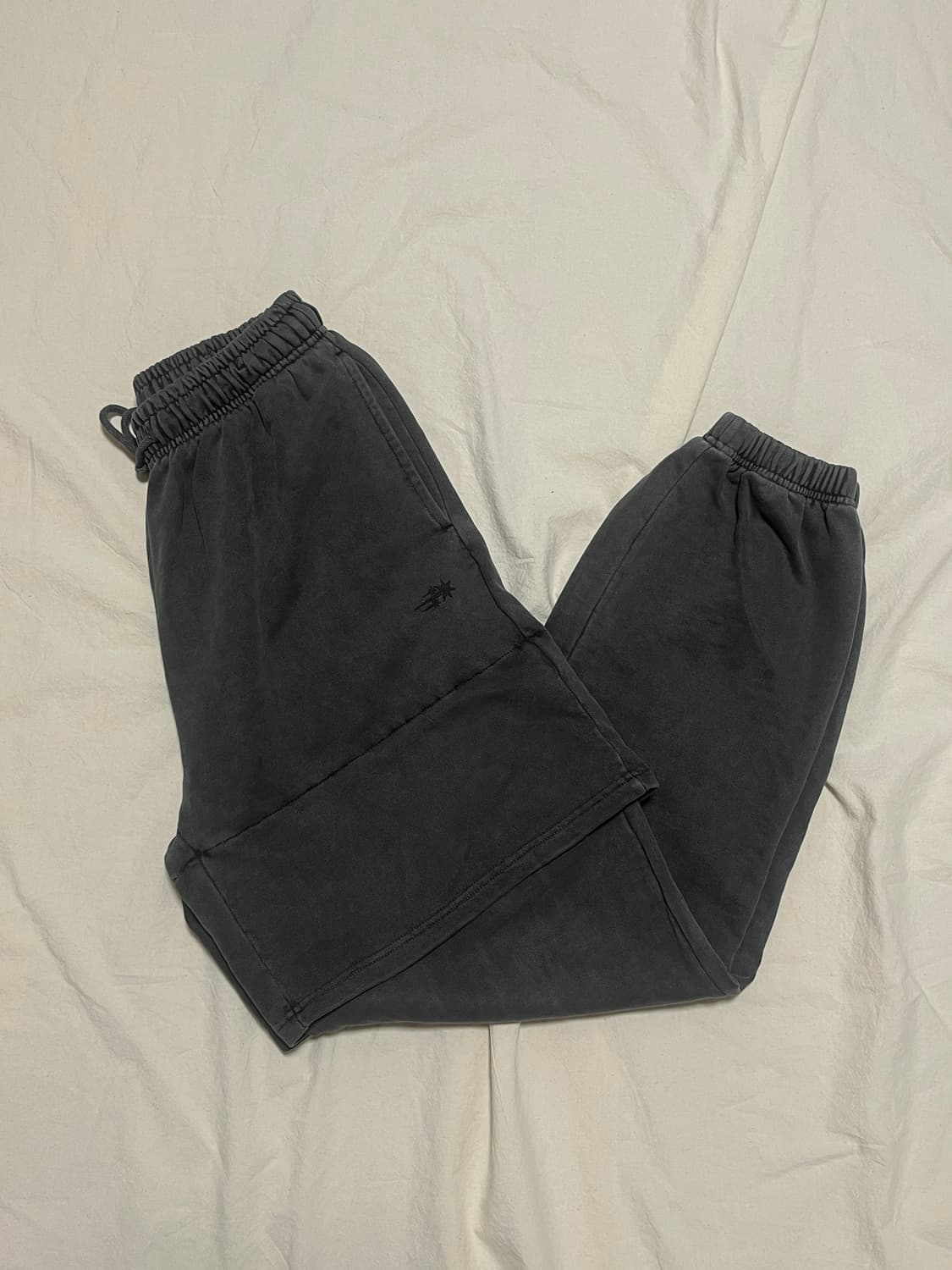 나이스고스트클럽 피그먼트 레이어드 스웨트 팬츠 상품이미지5