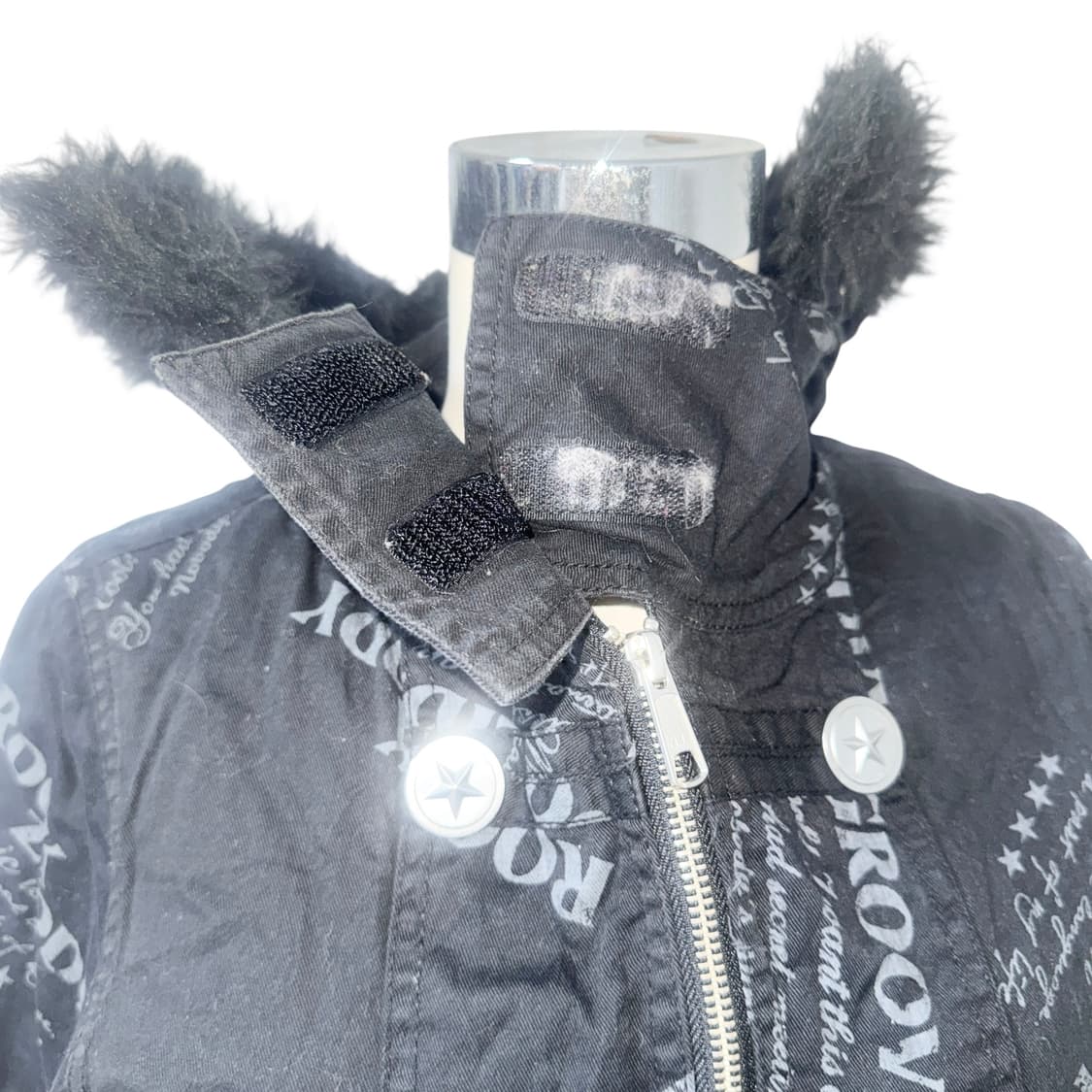 Gyaru Black Lettering Jacket 상품이미지6