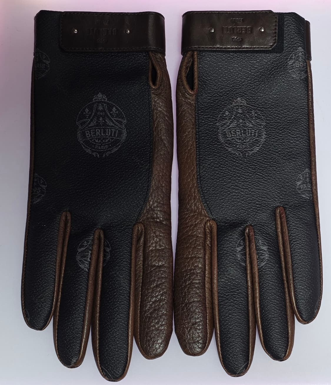 벨루티 berluti 시그니처 캔버스&램스킨 장갑!!! 상품이미지1
