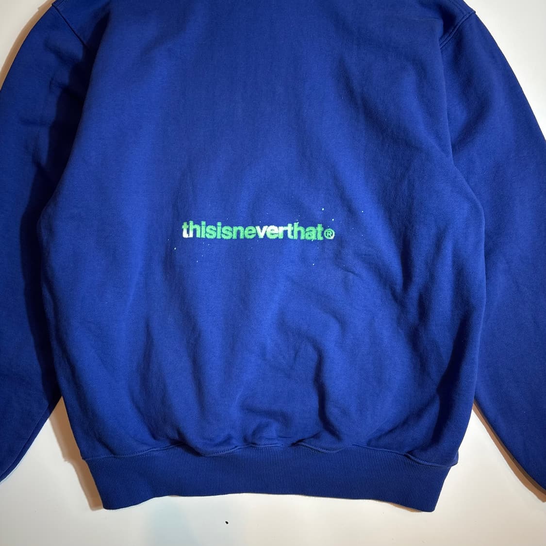 디스이즈네버댓 블루 후드티 상품이미지5