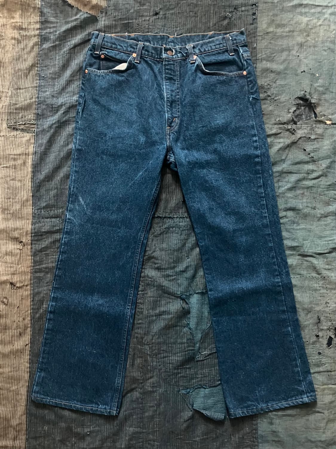🇺🇸 80s USA 빈티지 리바이스 517 부츠컷 데님 팬츠 상품이미지2
