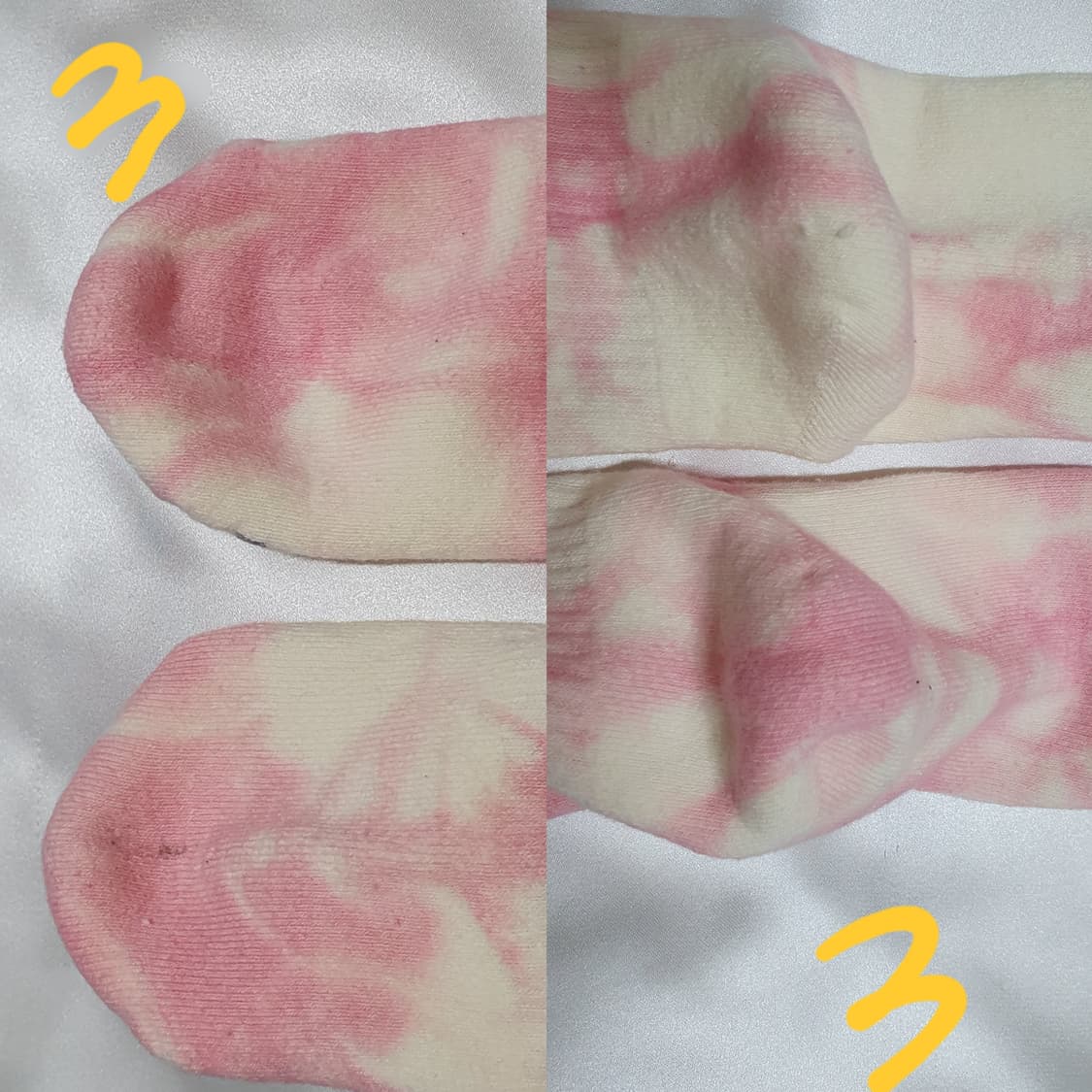 핑크 크림베이지 블랙 타이다이 뉴발란스 양말 삭스 상품이미지10