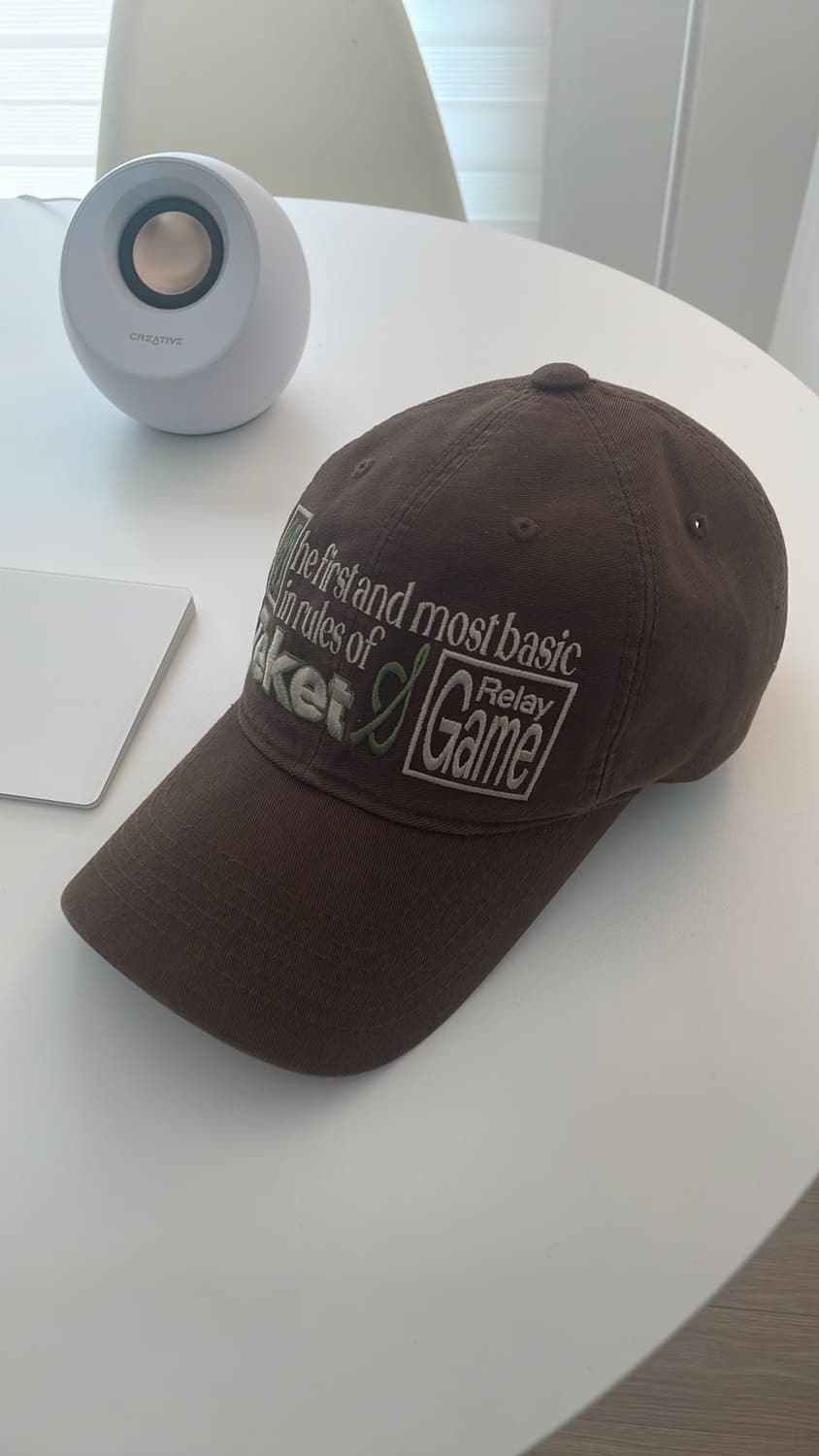 테켓 볼캡 브라운 모자 Teket  Manual Cap Brown 갈색 상품이미지2