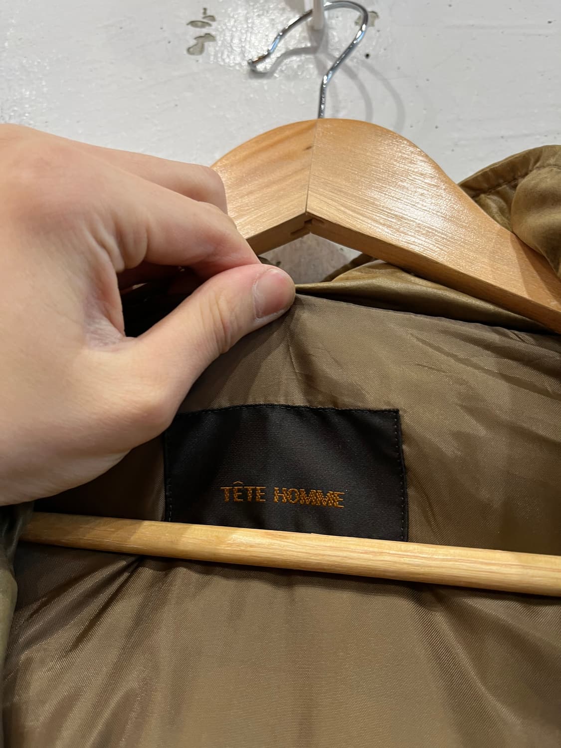 TETE HOMME 테테옴므 2way 유틸리티 다운 퍼 패딩 우먼즈 상품이미지5