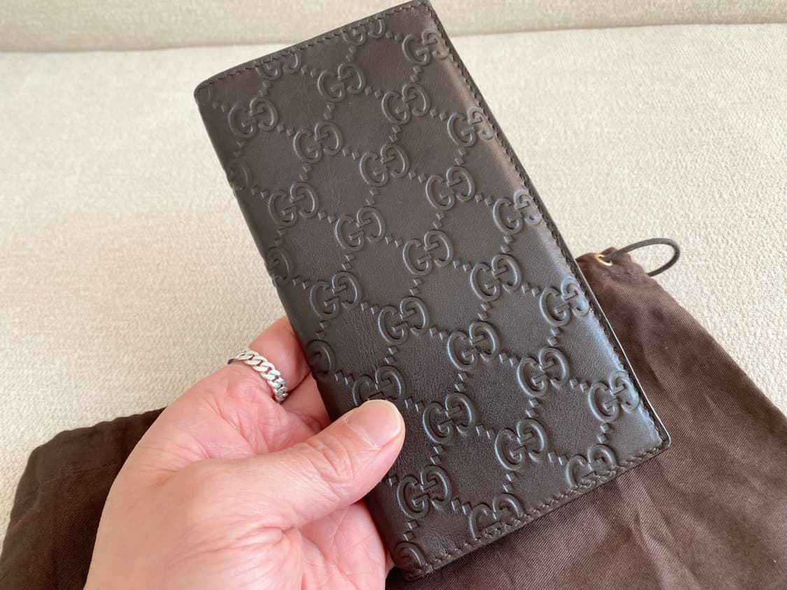 구찌 시마 장지갑 브라운 상품이미지2