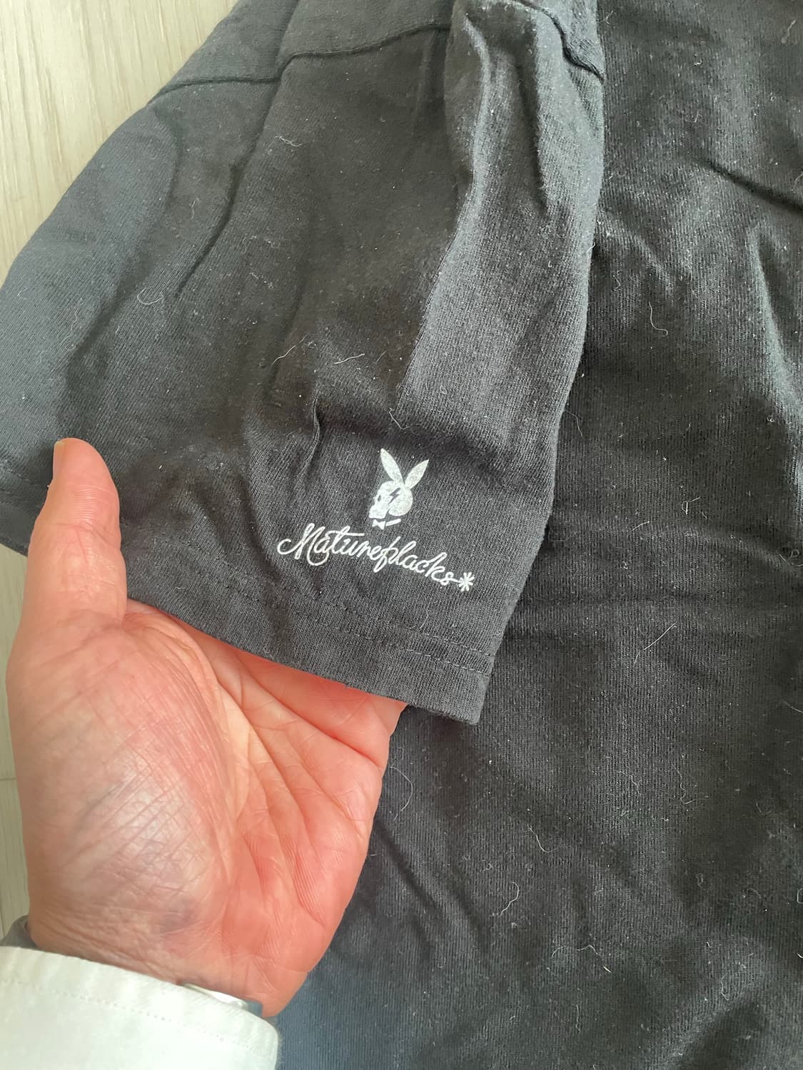 (S) 누드본즈 하트 브이넥 티셔츠 상품이미지5