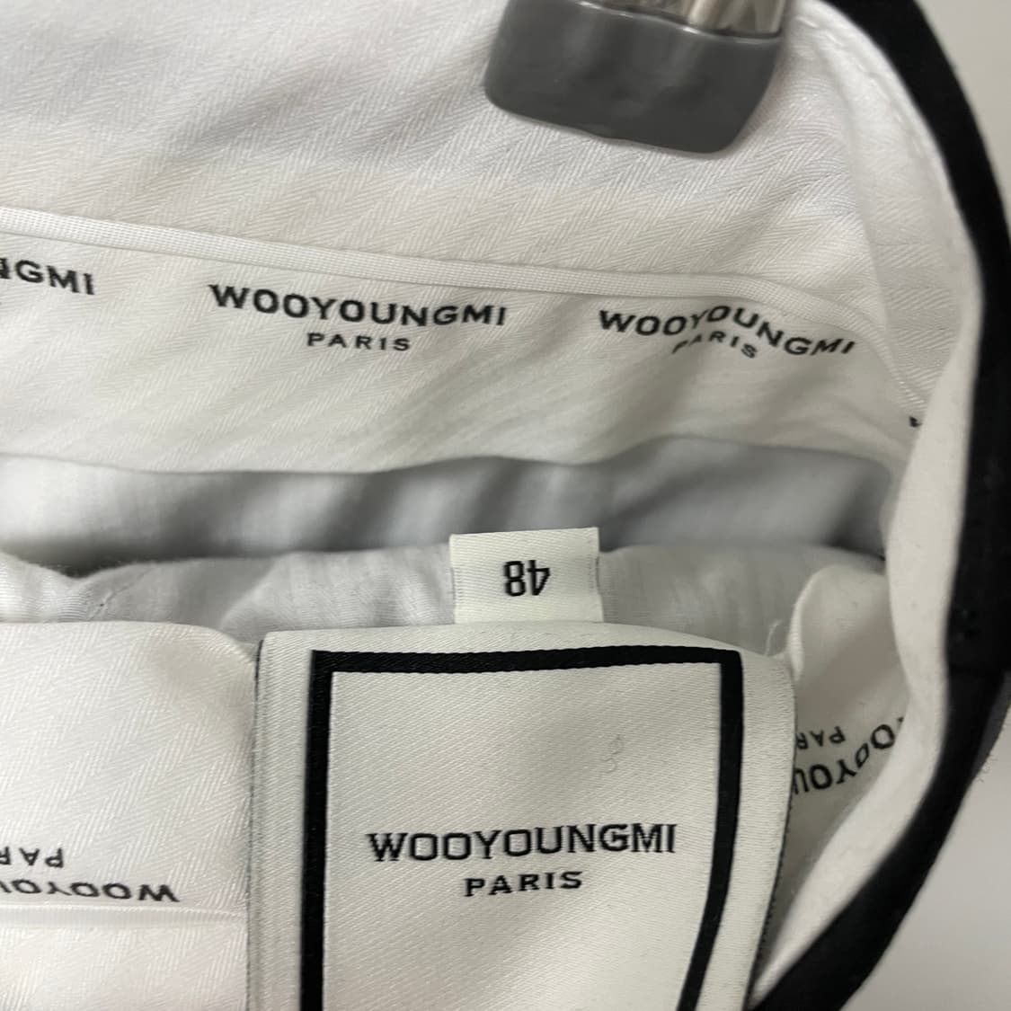 2020 우영미 블랙 슬랙스 48 상품이미지5