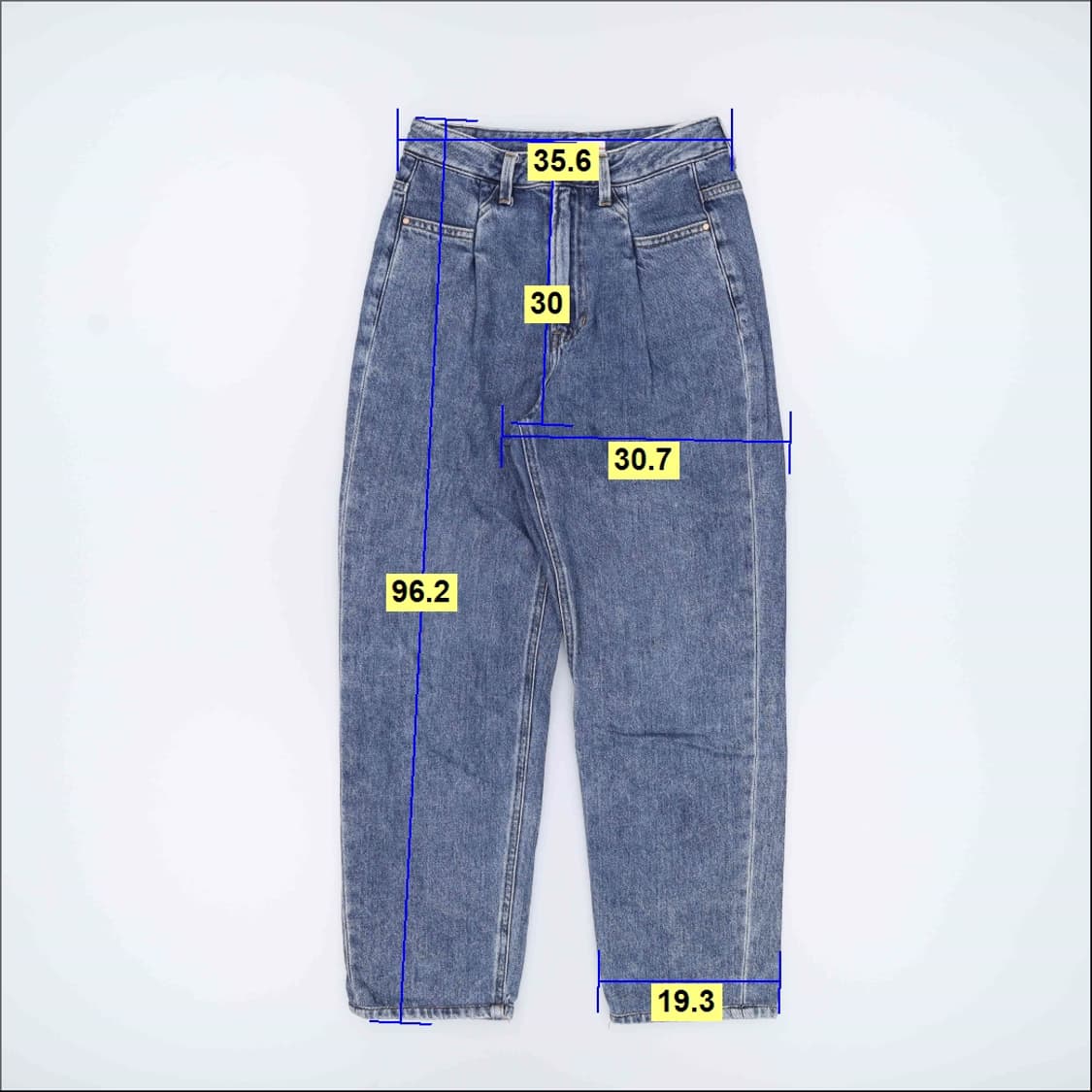 26 게스 여성 핀턱 데님팬츠 0331H1 상품이미지5