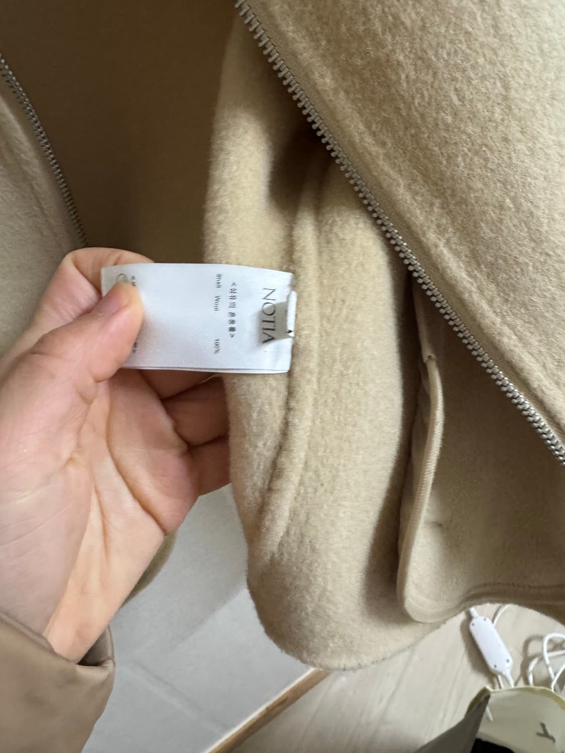 핸드메이드 울 자켓 상품이미지3