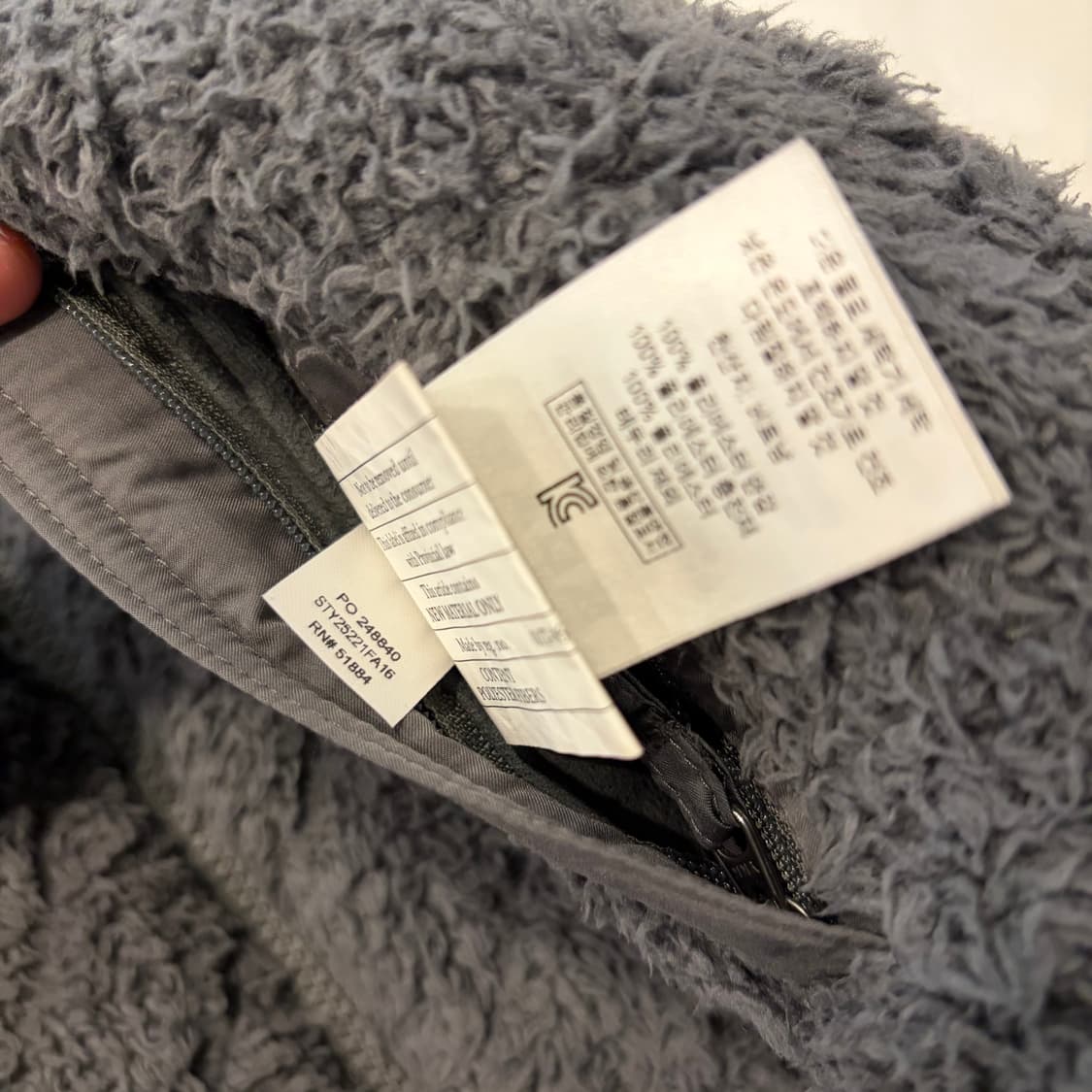 [S] 16s 파타고니아 리버시블 후리스 후드 조끼 베스트 D383 상품이미지9