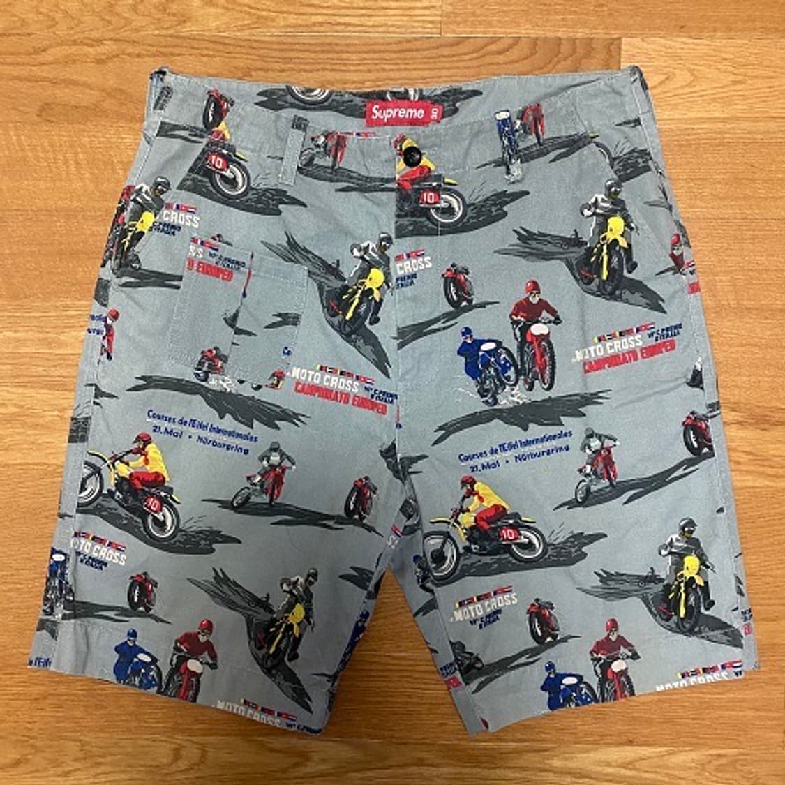 [30] 09SS 슈프림 모토크로스 쇼트 그레이 상품이미지2