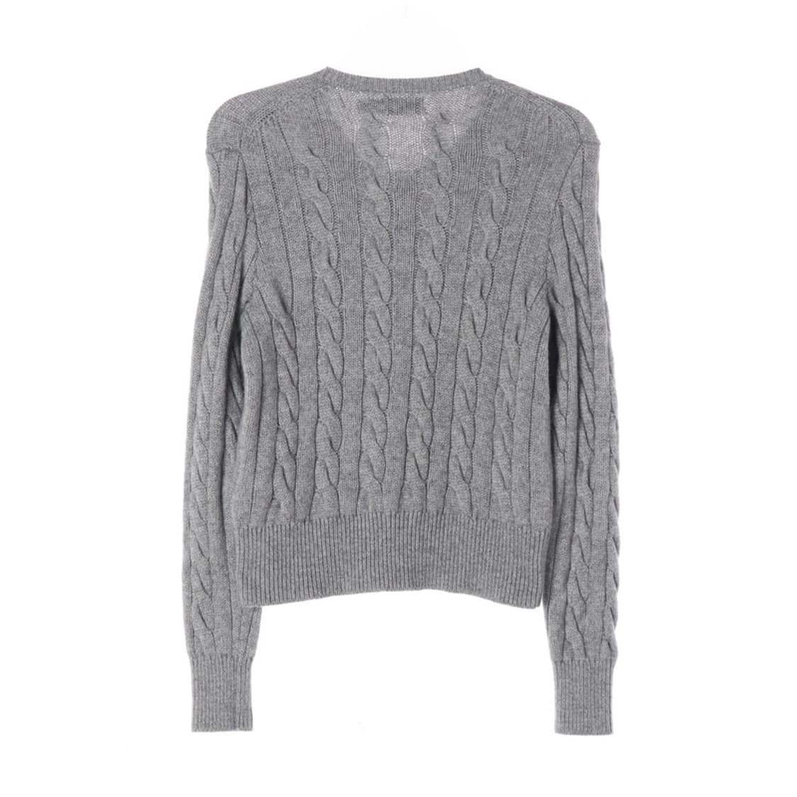 폴로 랄프로렌 울 캐시미어 케이블 가디건 L 상품이미지2