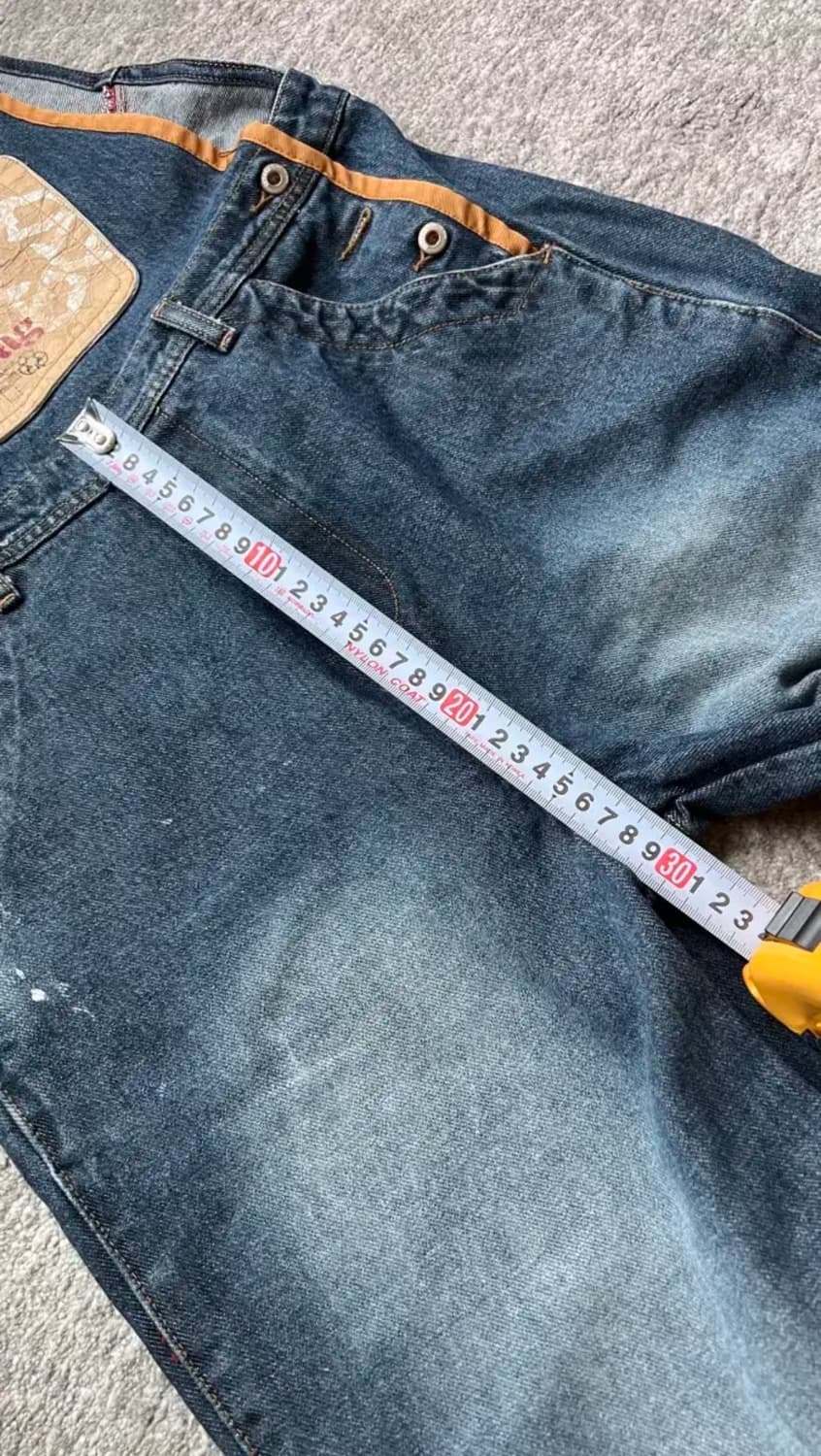 y2k 빈티지 오버롤팬츠 멜빵바지  상품이미지7