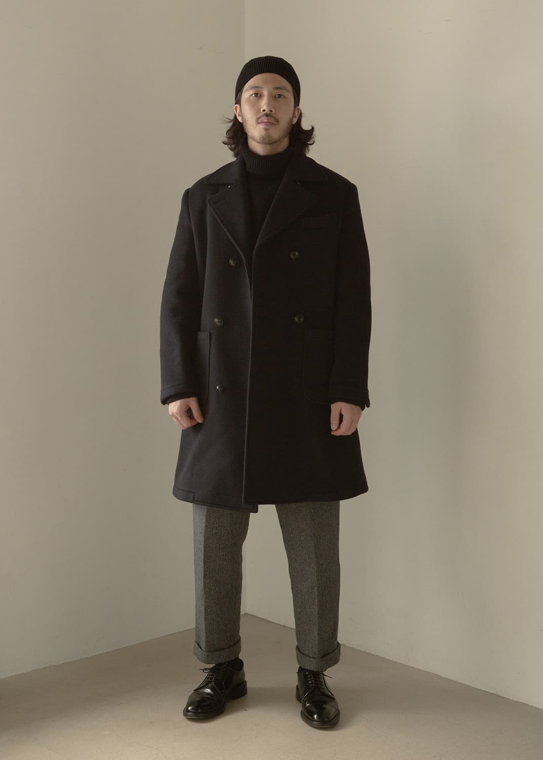 브라운야드 17FW 더블 코트 데드스탁 (택포함) 상품이미지9