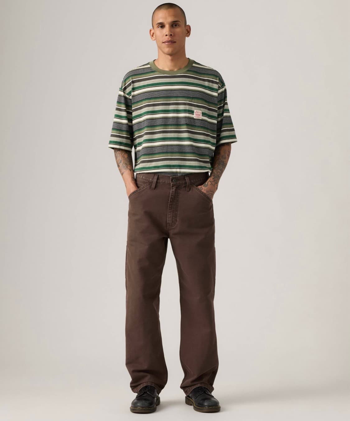 리바이스 568 루즈 스트레이트 카펜터(브라운) 새상품 상품이미지1