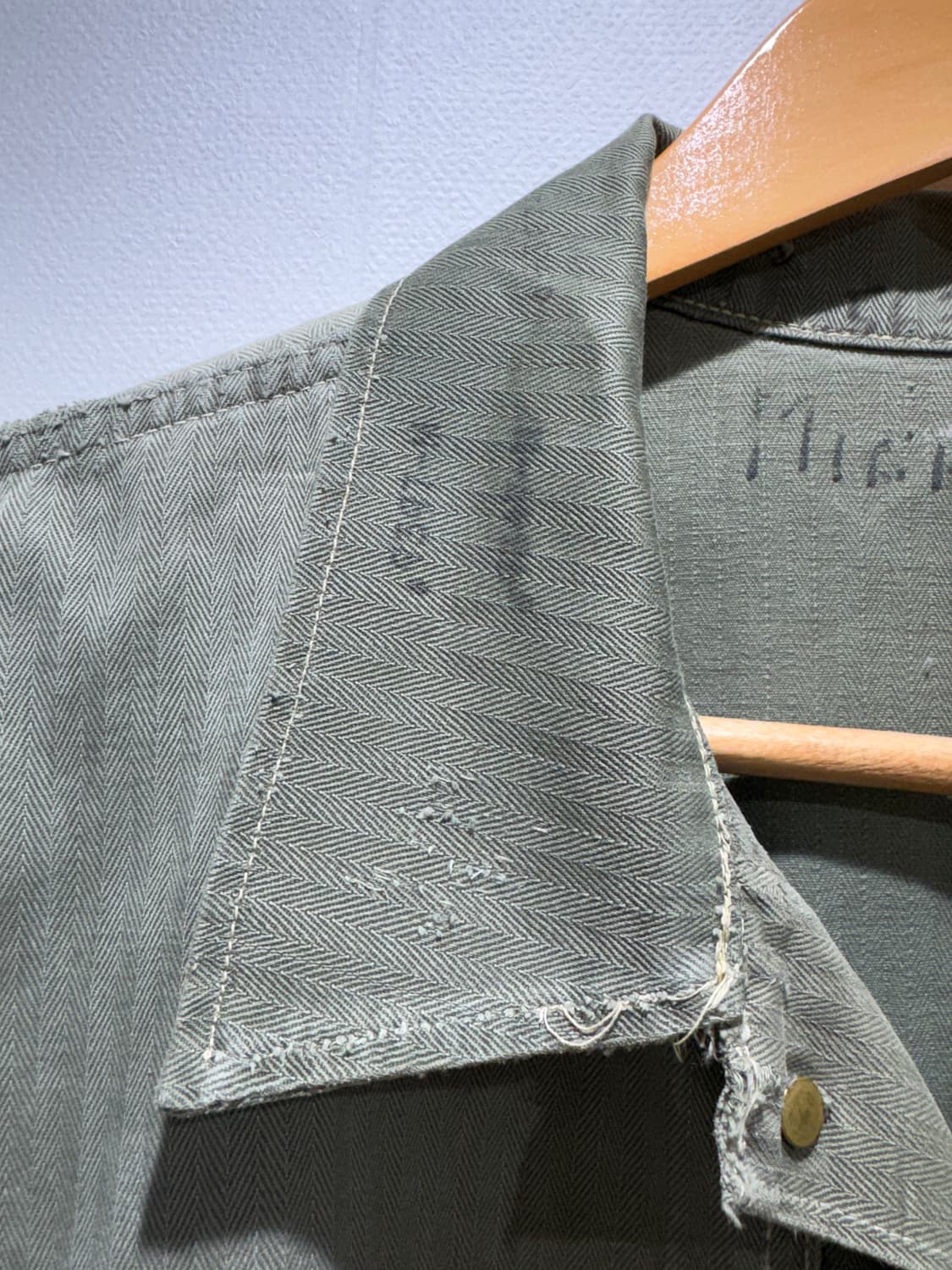 40s USMC P44 HBT 유틸리티 셔츠 상품이미지5