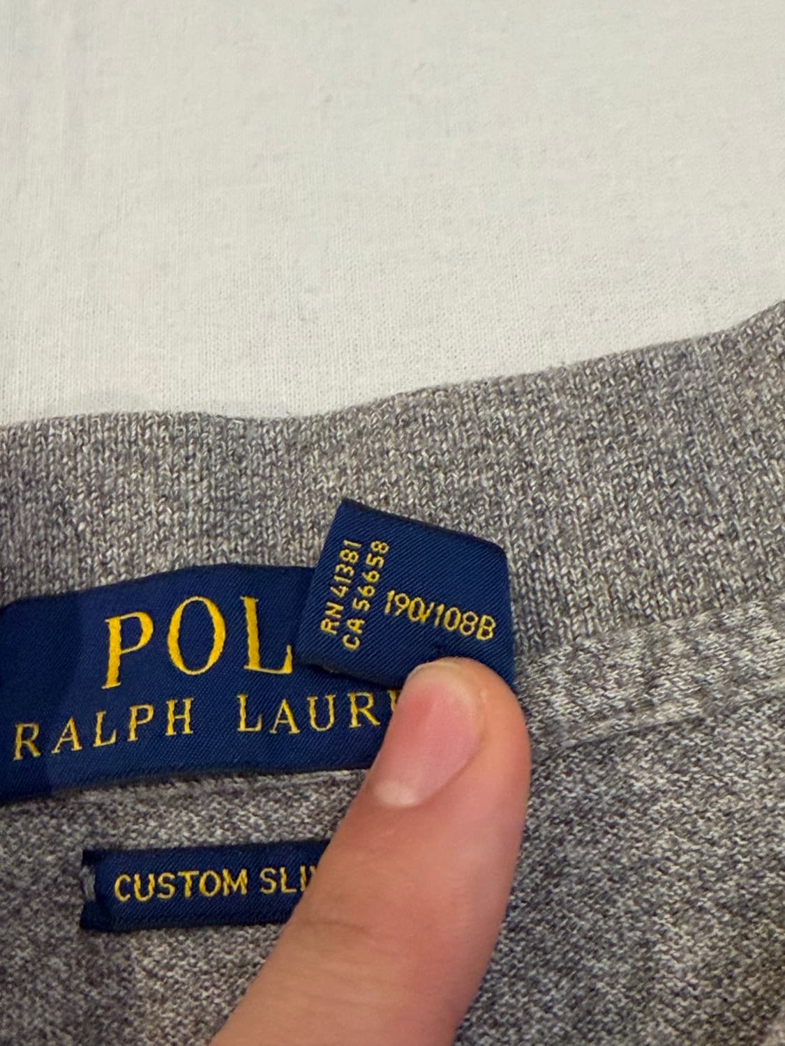 폴로 랄프로렌 빅포니 치프키프 반팔 카라티 그레이 상품이미지4