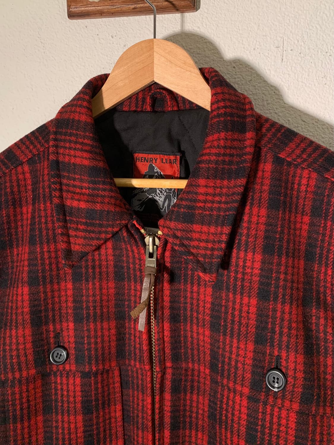 토요엔터프라이즈 헨리리어 타탄체크 자켓 상품이미지3