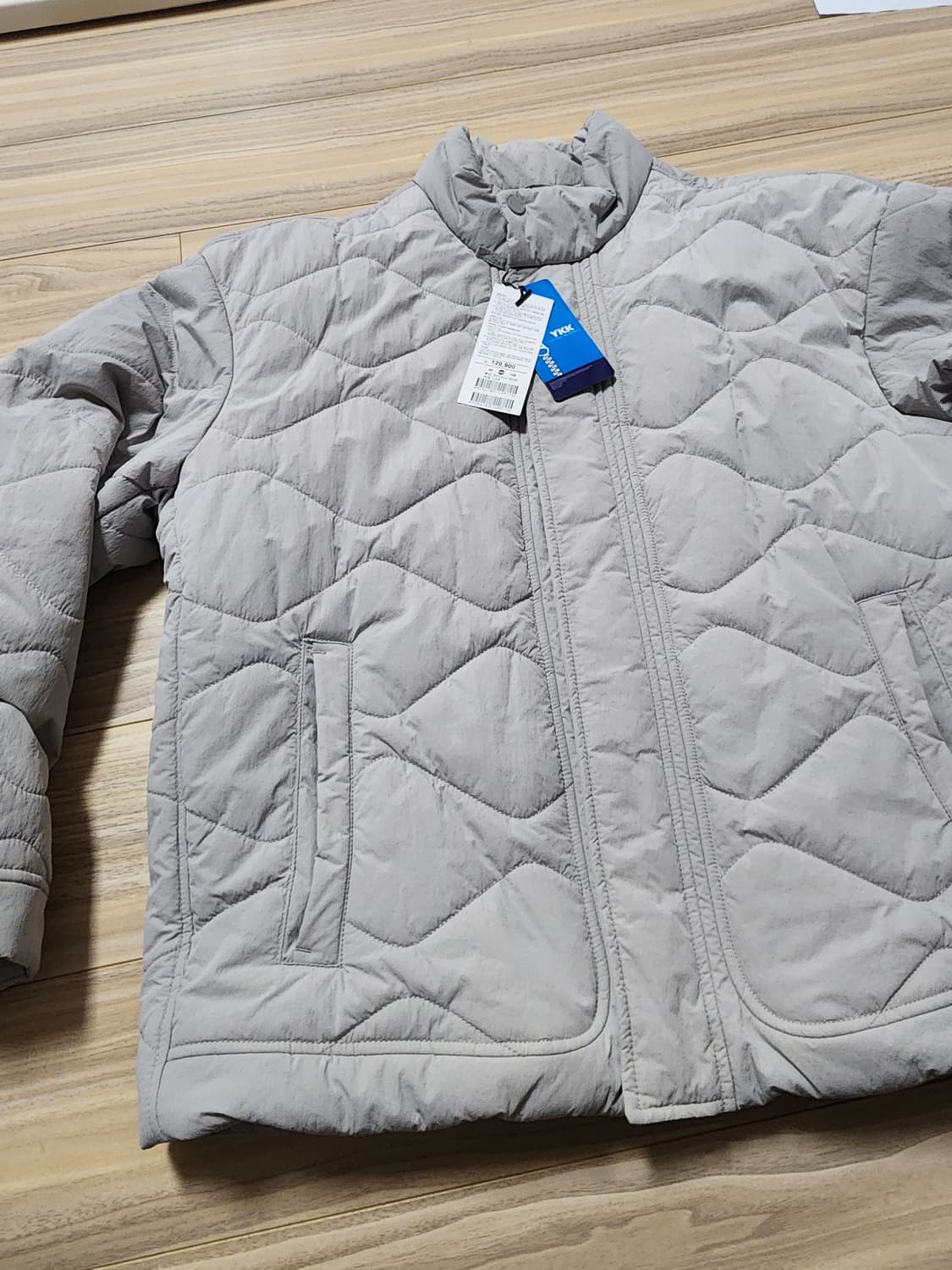 프로젝트엠퀄팅경량패딩점퍼L라이트그레이 상품이미지6