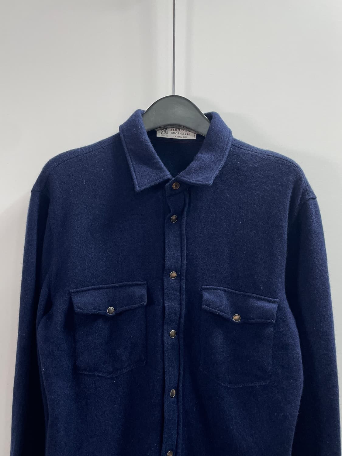 부르넬로 쿠치넬리 캐시미어 니트 셔츠 (on.644) 상품이미지2