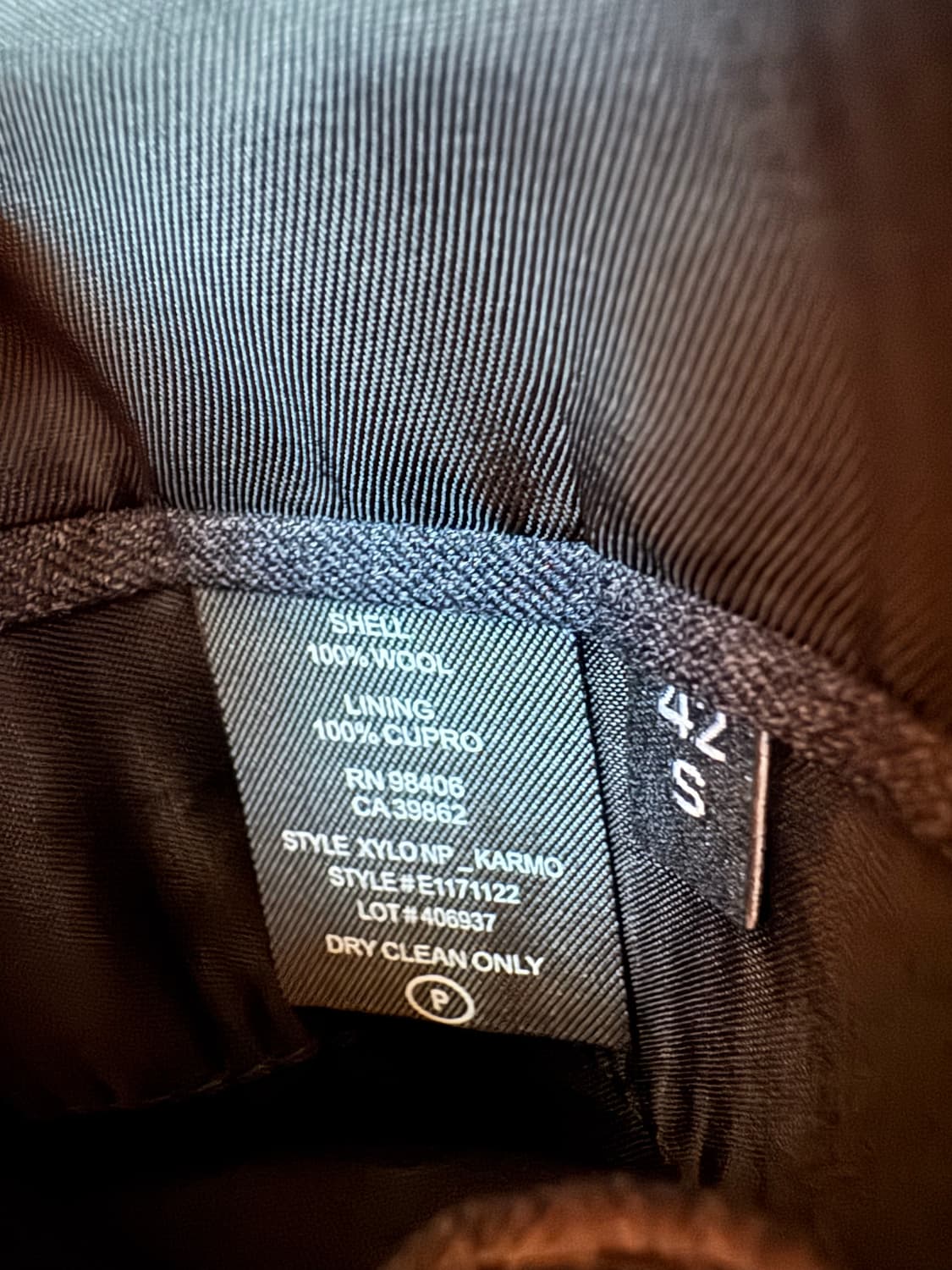 띠어리 뉴테일러 정장 셋업 차콜 그레이 택달린 새제품 42S, 33사이즈 상품이미지5