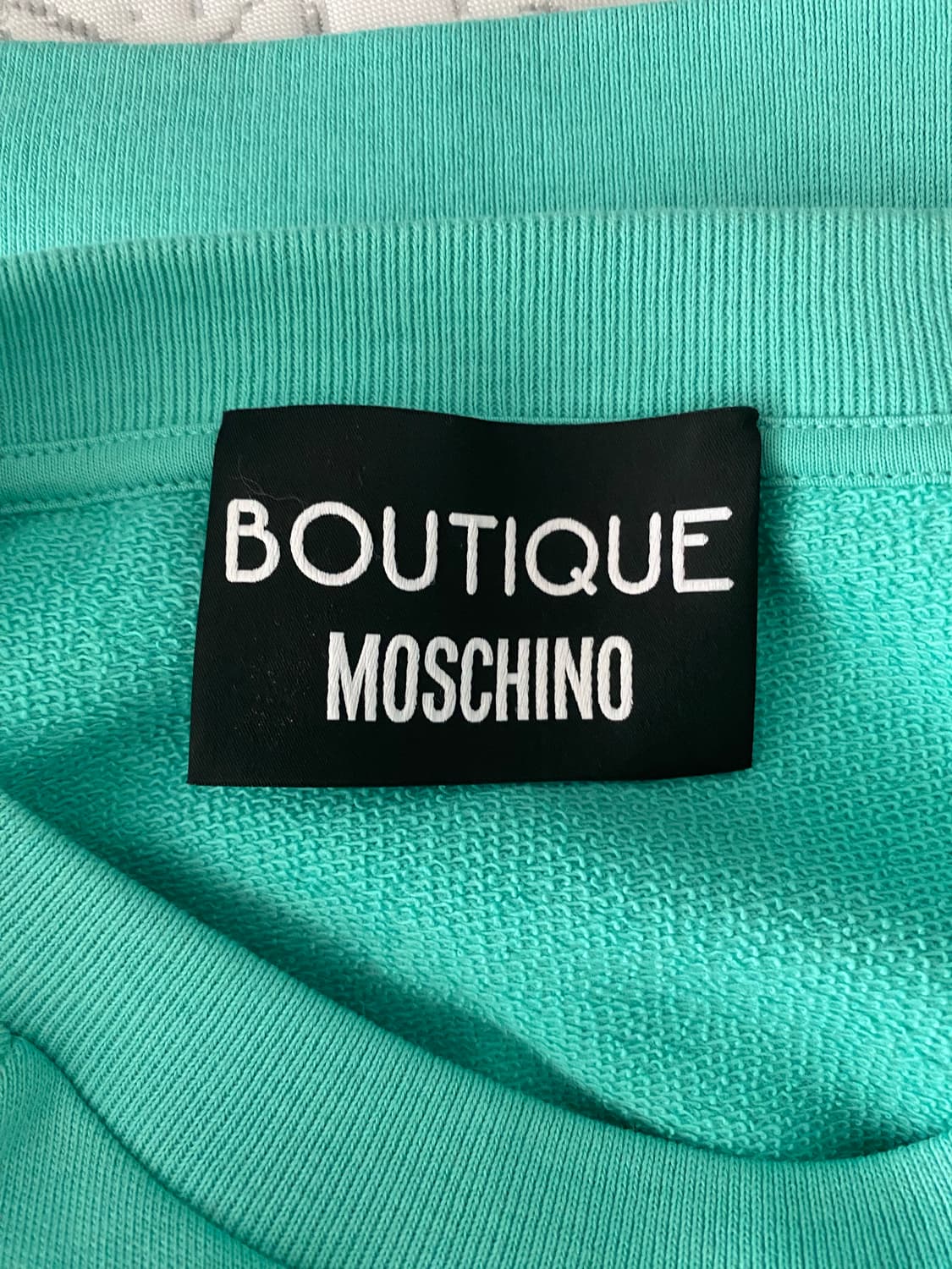 MOSCHINO 모스키노 코튼 스웻 맨투맨(I.40) 상품이미지6