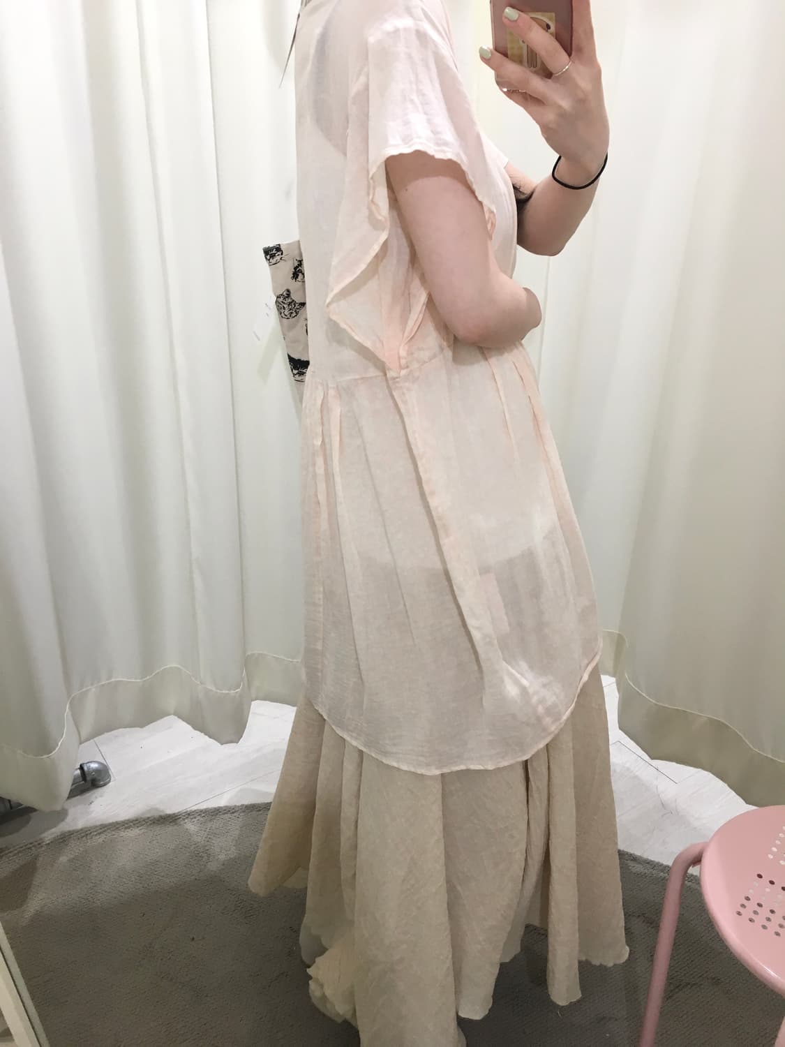 Chocol raffine sakura blouse 상품이미지4