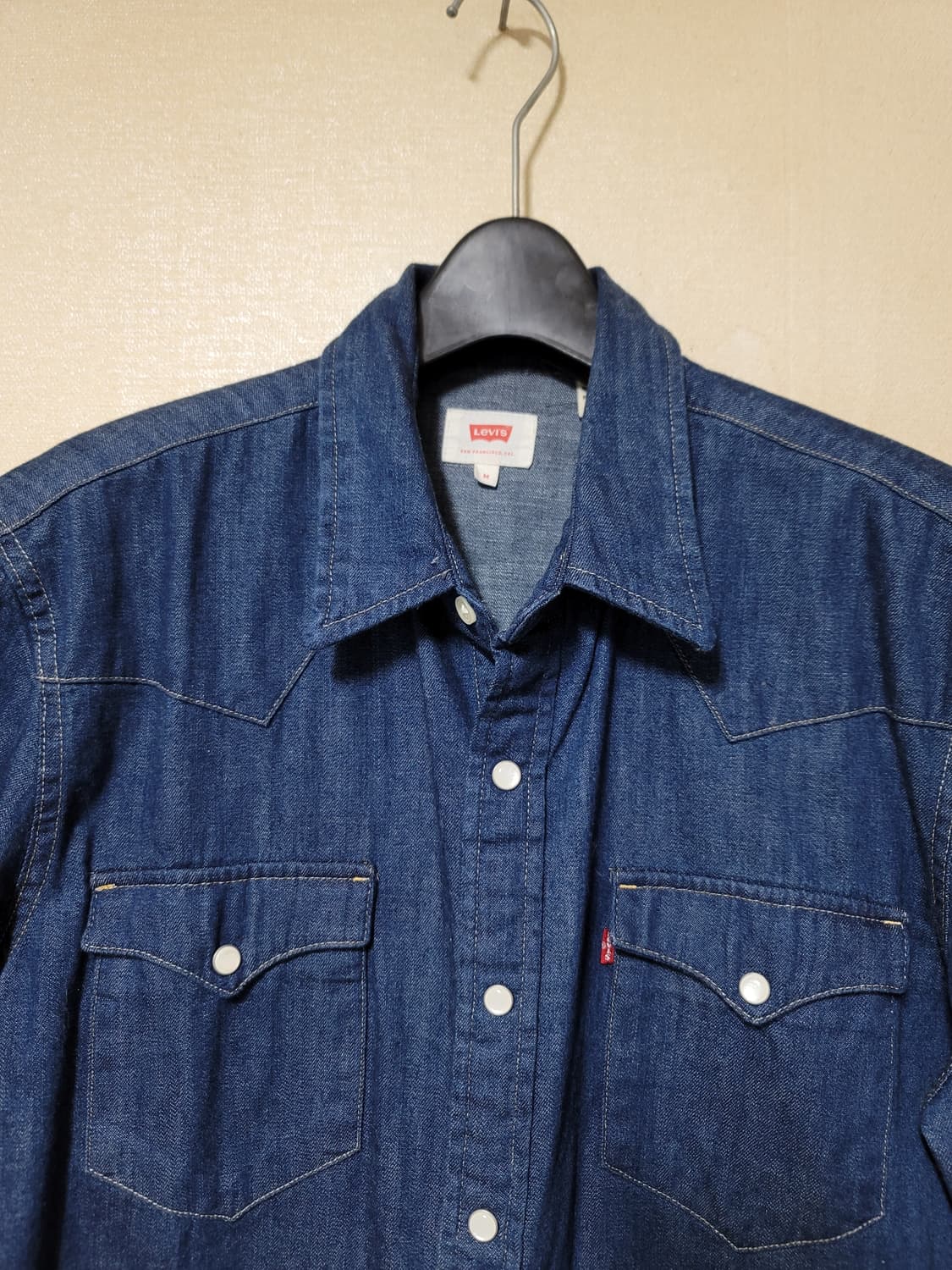 리바이스 웨스턴 데님셔츠 상품이미지2