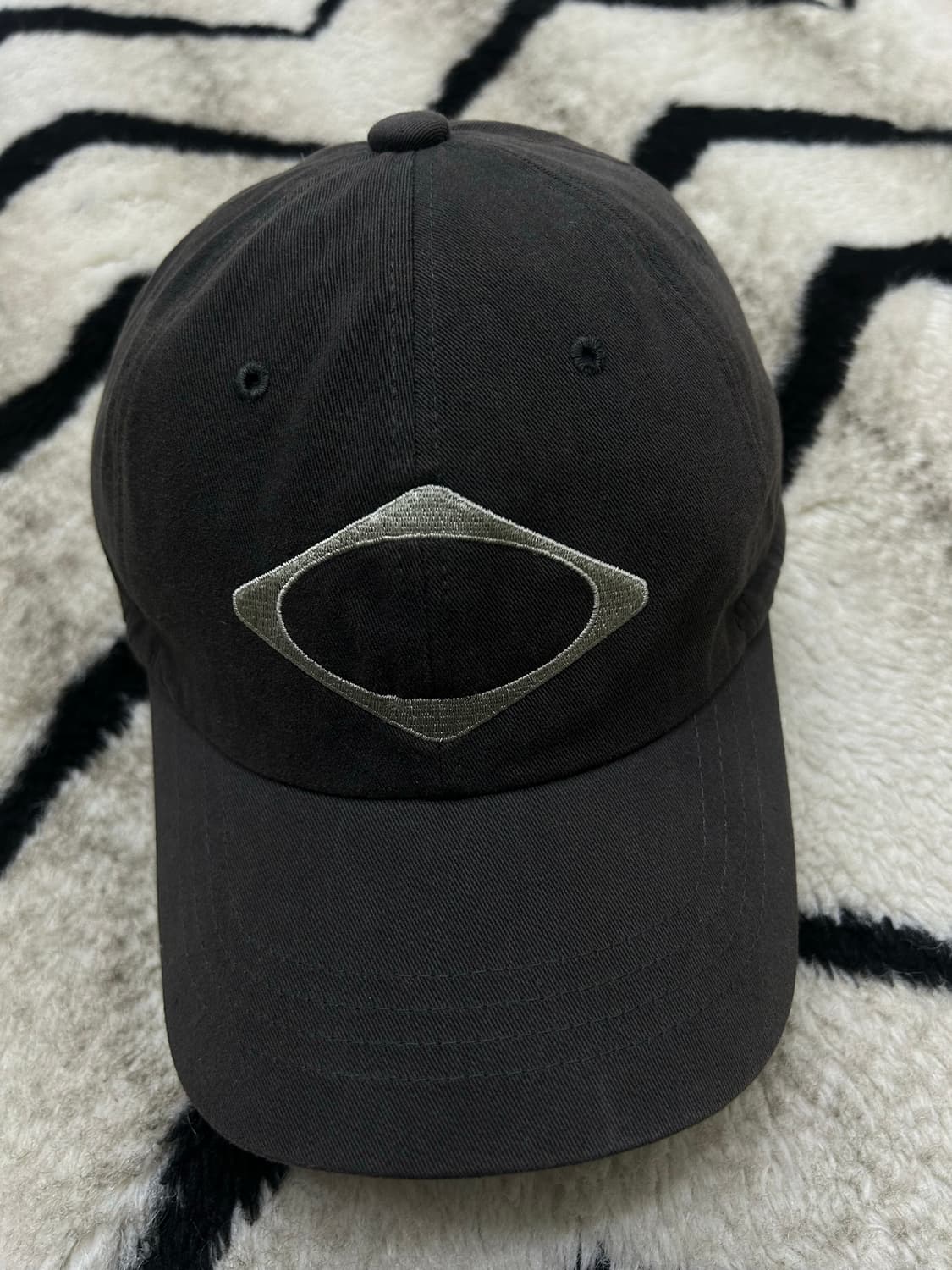 미스치프 롬버스 드로우 스트링 볼캡/다크그레이 상품이미지3